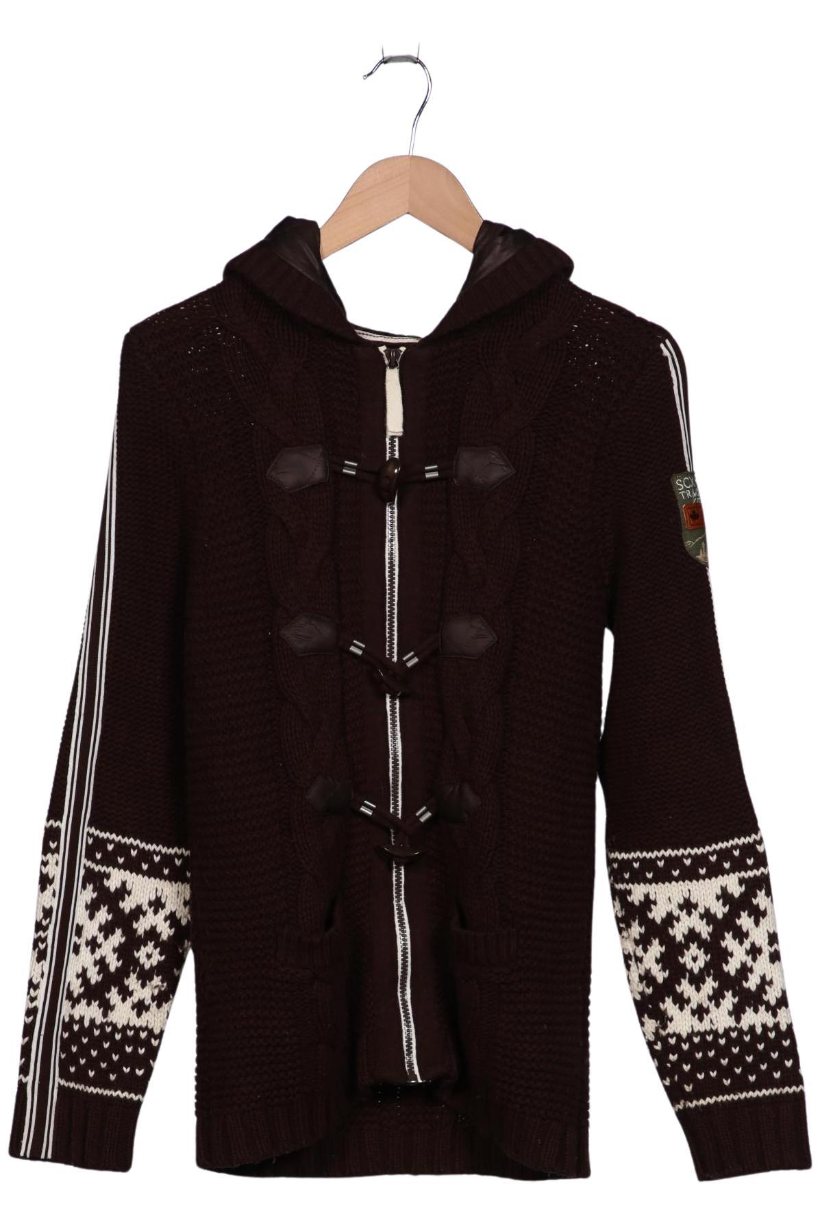 

Soccx Damen Strickjacke, braun, Gr. 36
