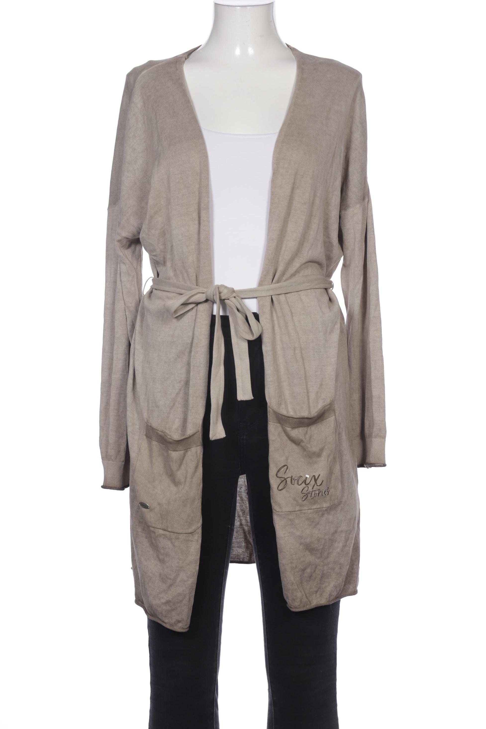 

Soccx Damen Strickjacke, beige, Gr. 38
