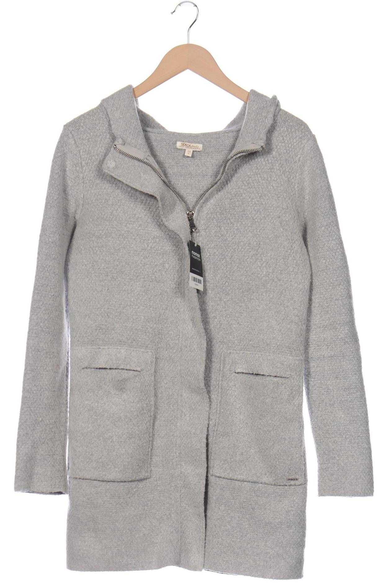 

SOCCX Damen Strickjacke, grau