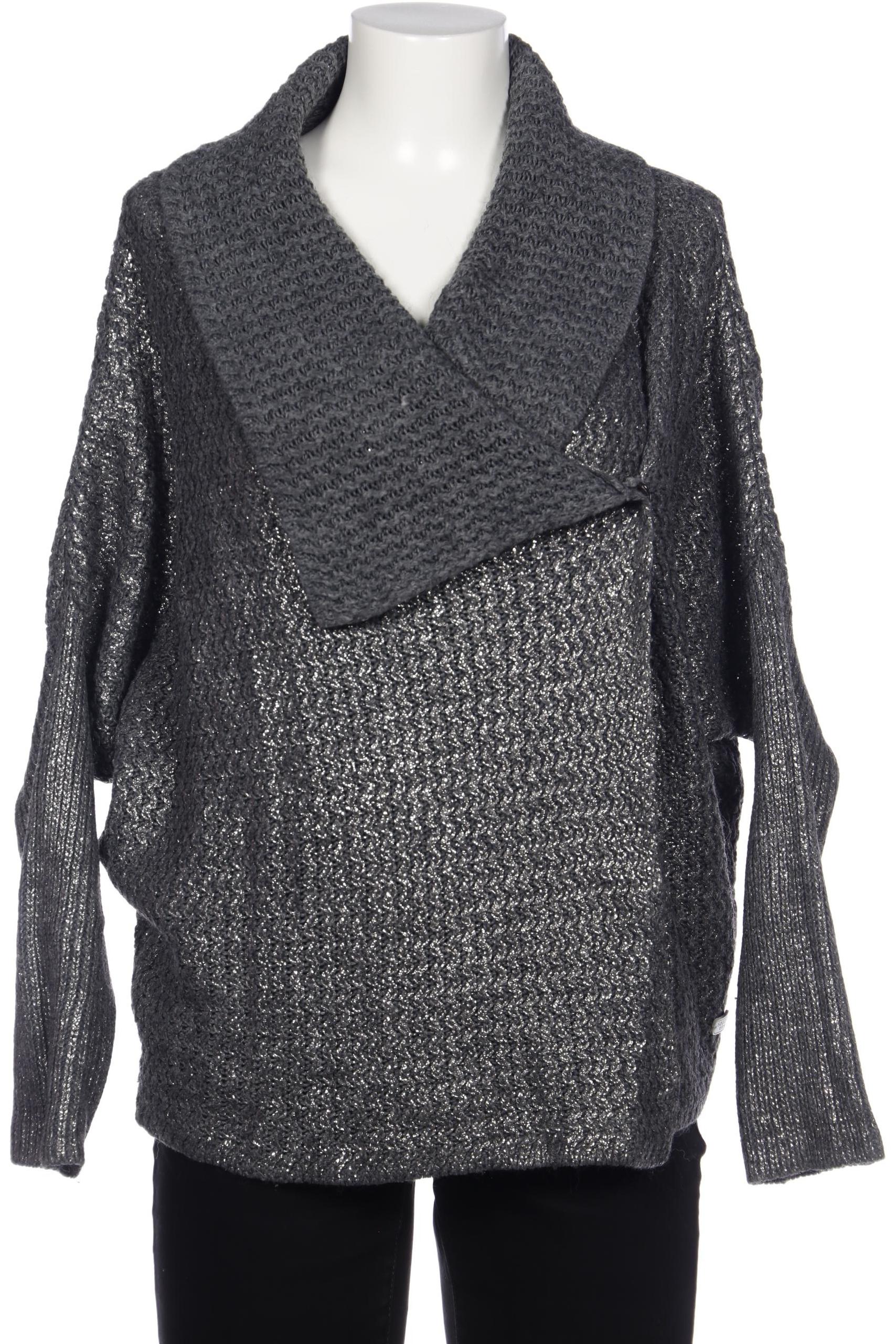 

SOCCX Damen Strickjacke, grau