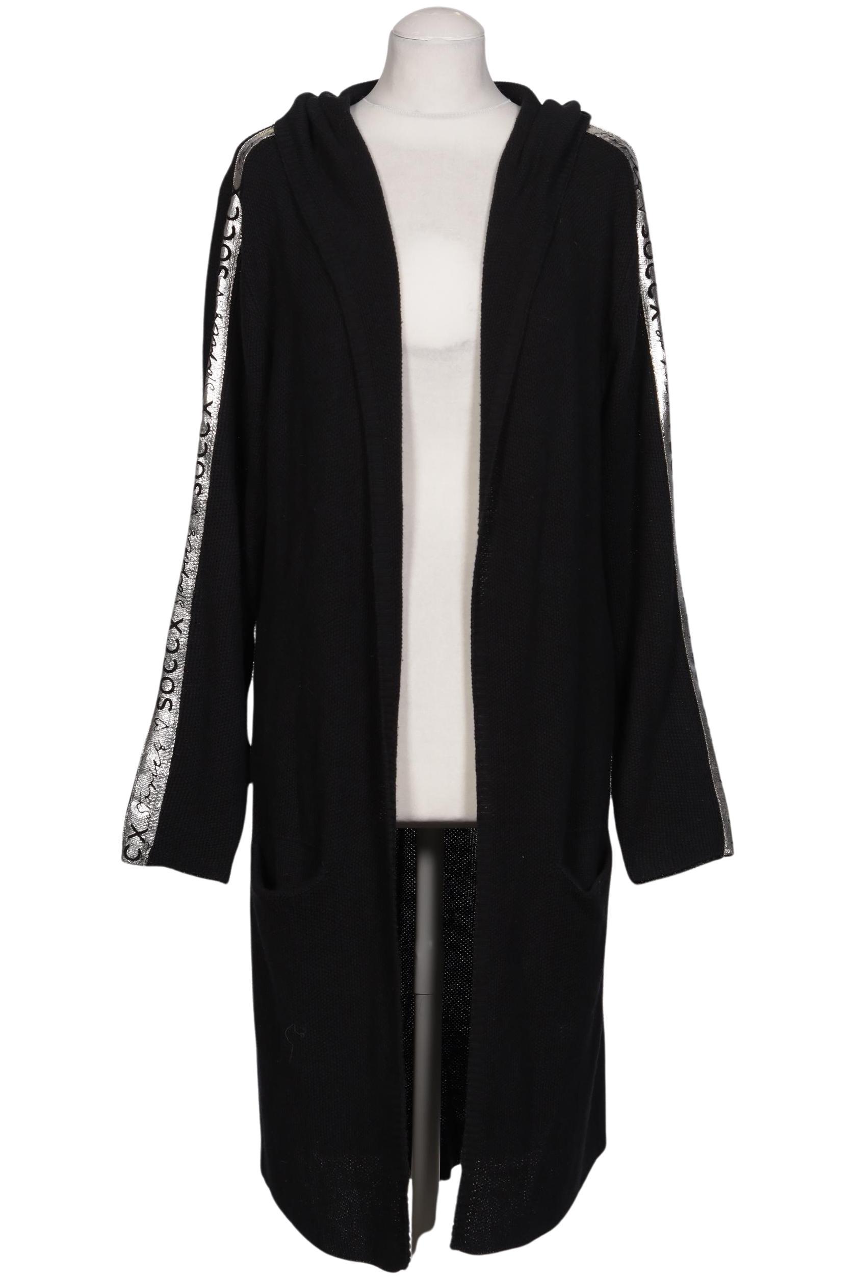 

Soccx Damen Strickjacke, schwarz, Gr. 38