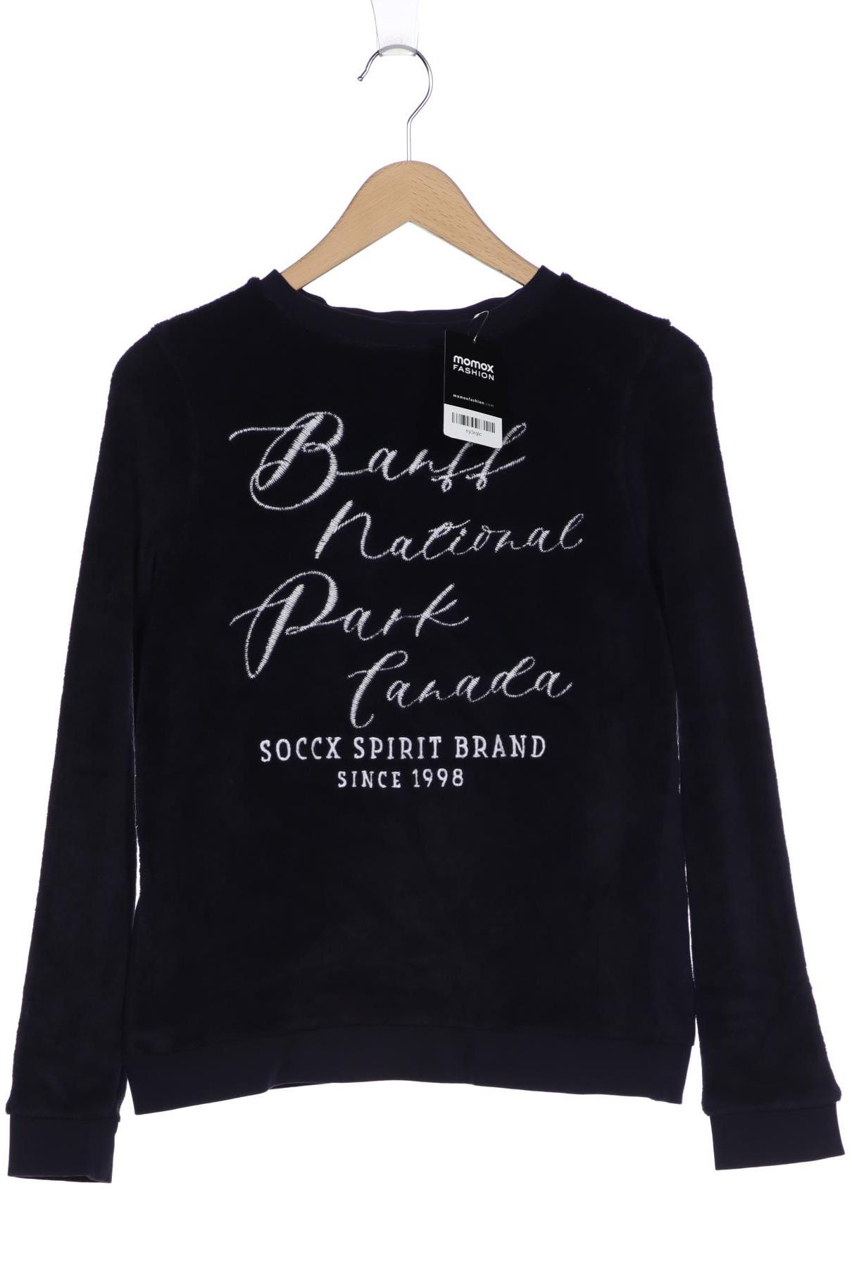 

SOCCX Damen Sweatshirt, marineblau
