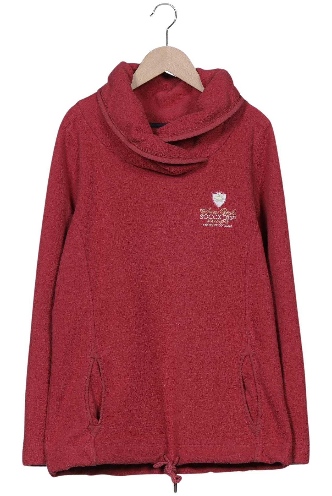 

Soccx Damen Sweatshirt, bordeaux, Gr. 38