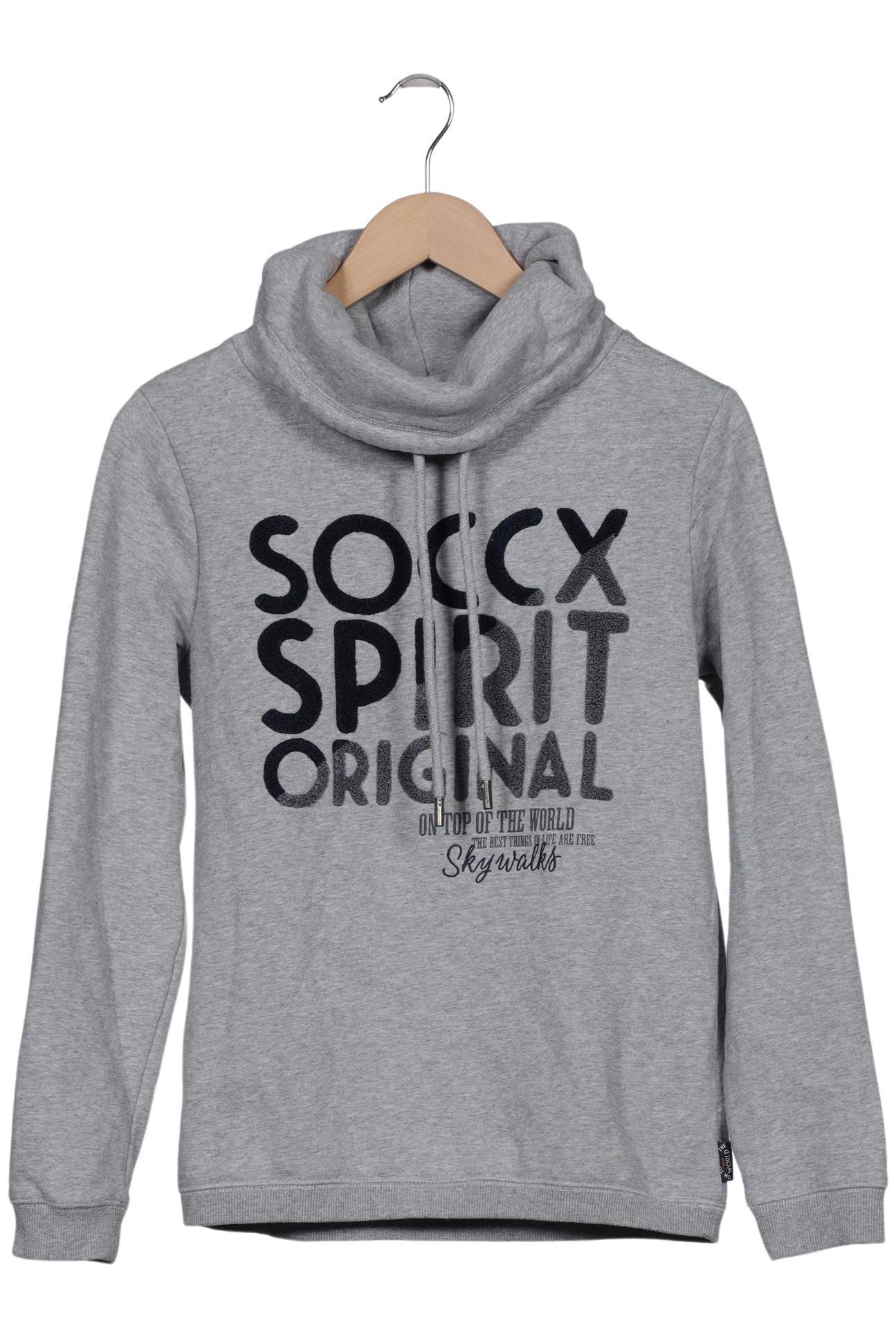 

Soccx Damen Sweatshirt, grau, Gr. 36