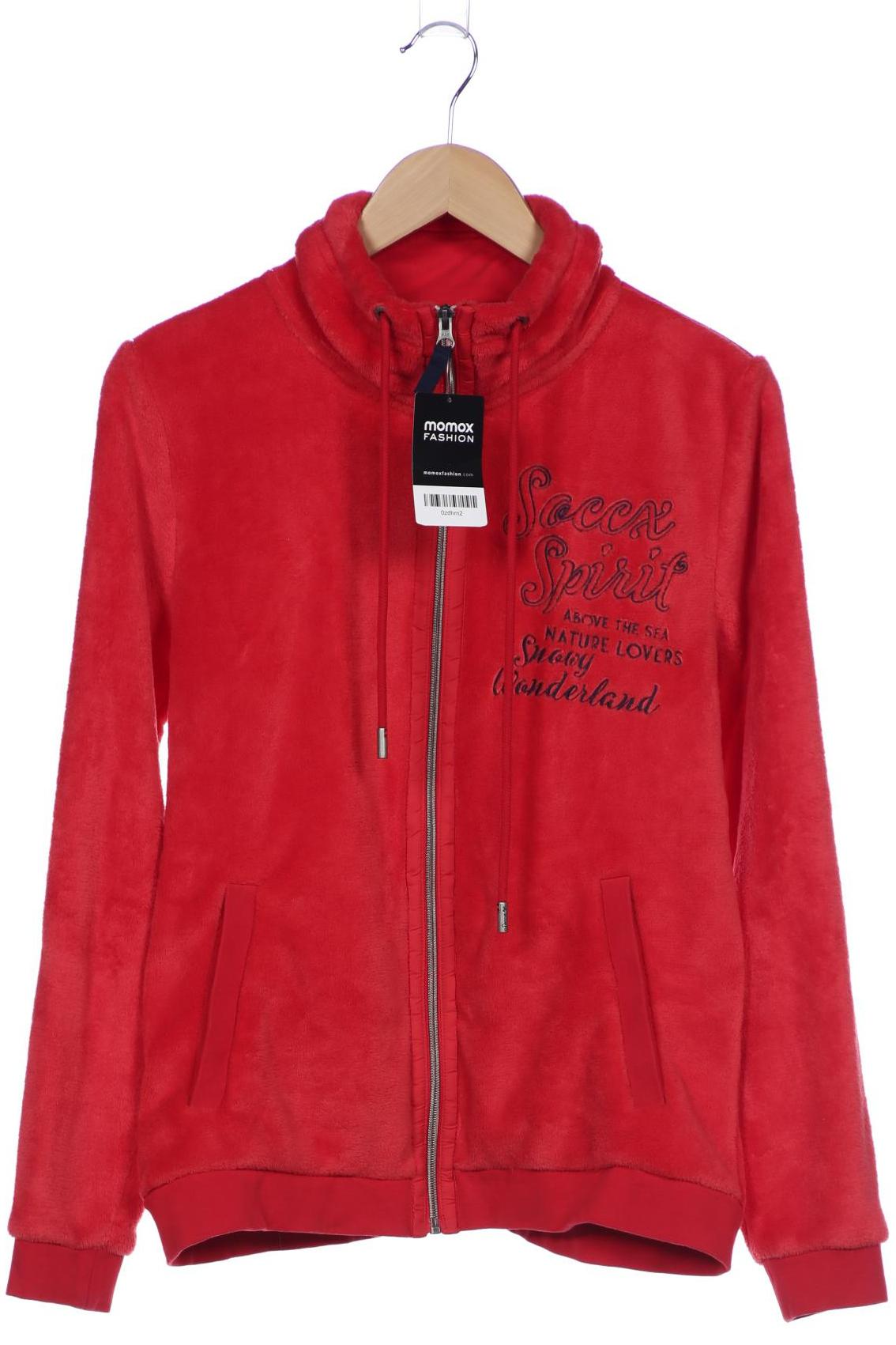 

Soccx Damen Sweatshirt, rot, Gr. 40