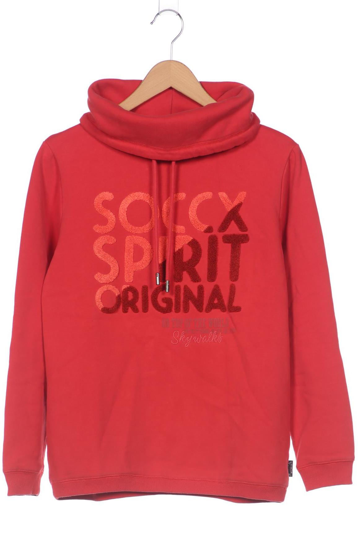 

Soccx Damen Sweatshirt, rot, Gr. 38