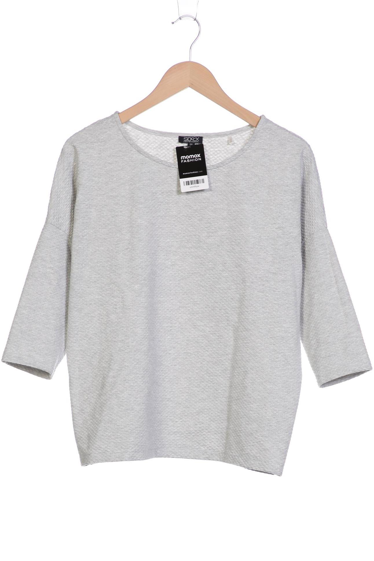 

Soccx Damen Sweatshirt, grau, Gr. 36