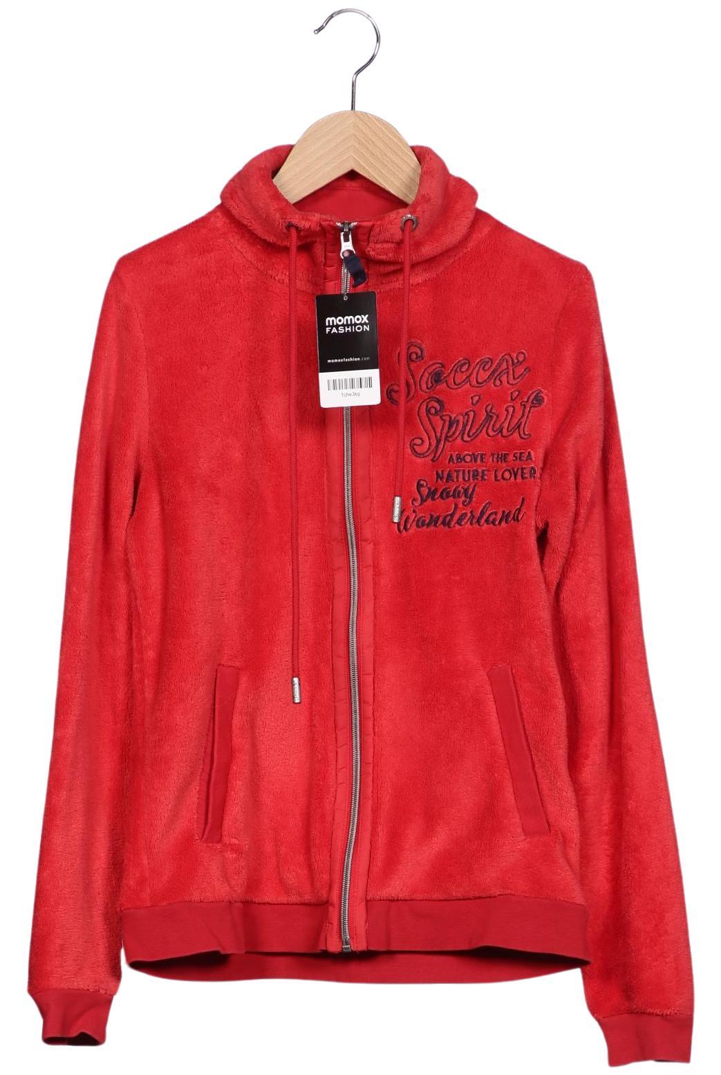 

Soccx Damen Sweatshirt, rot, Gr. 36