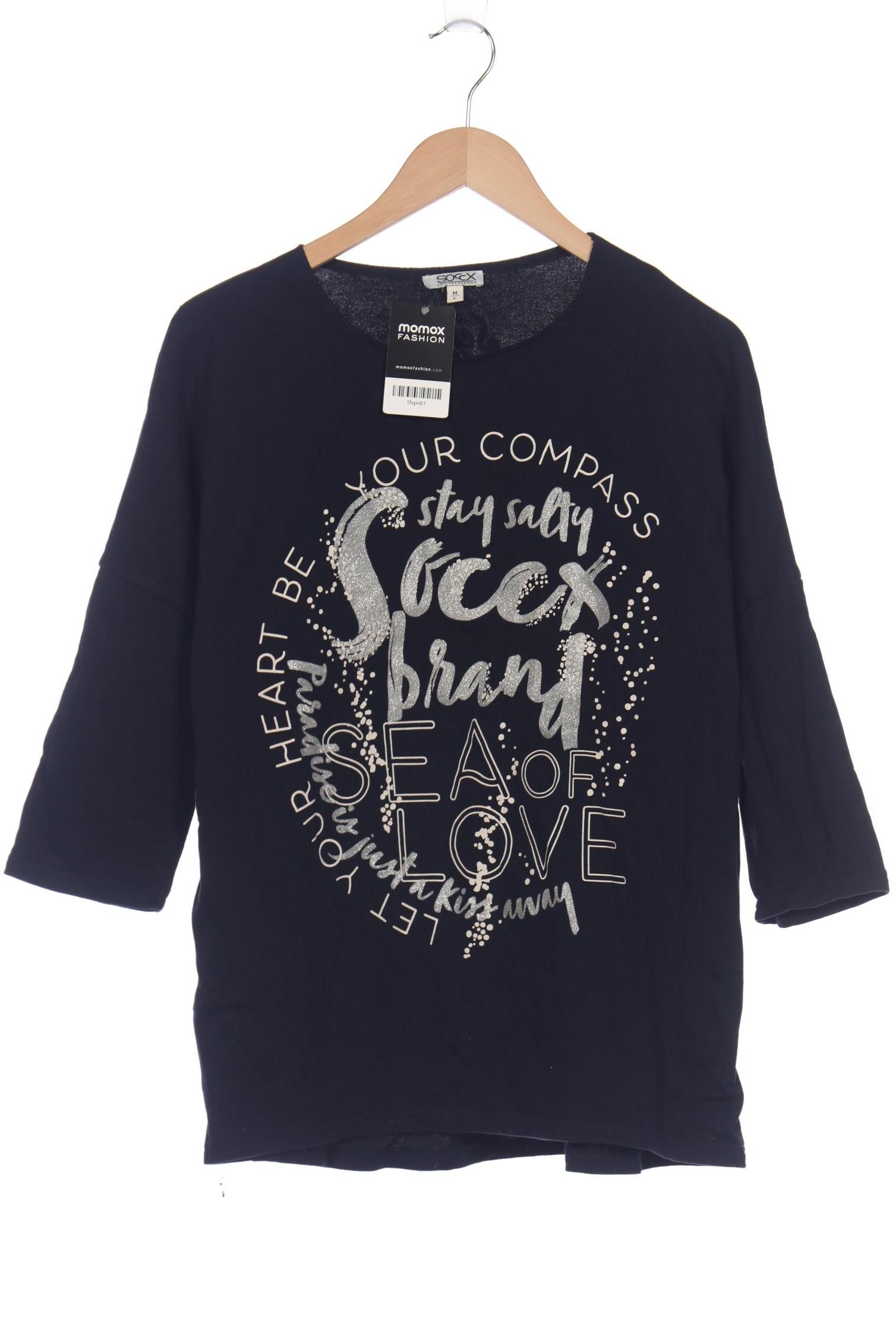 

Soccx Damen Sweatshirt, marineblau, Gr. 38