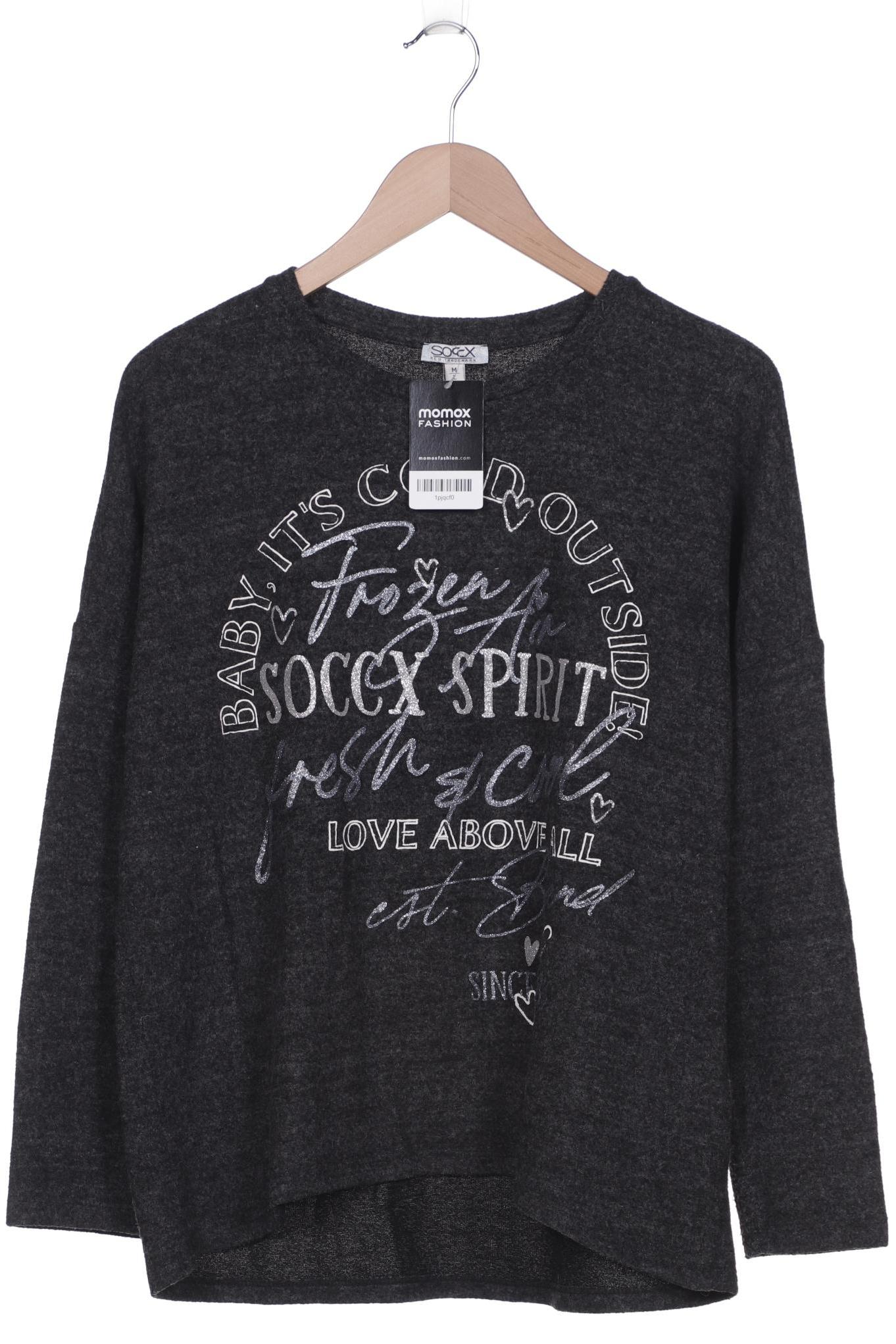 

SOCCX Damen Sweatshirt, grau