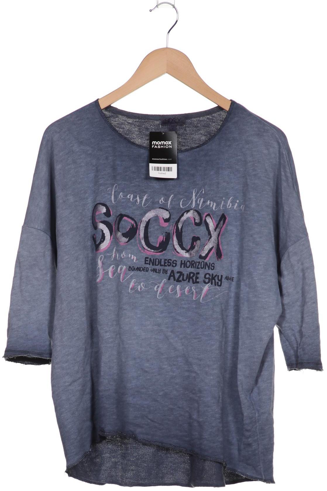 

SOCCX Damen Sweatshirt, blau