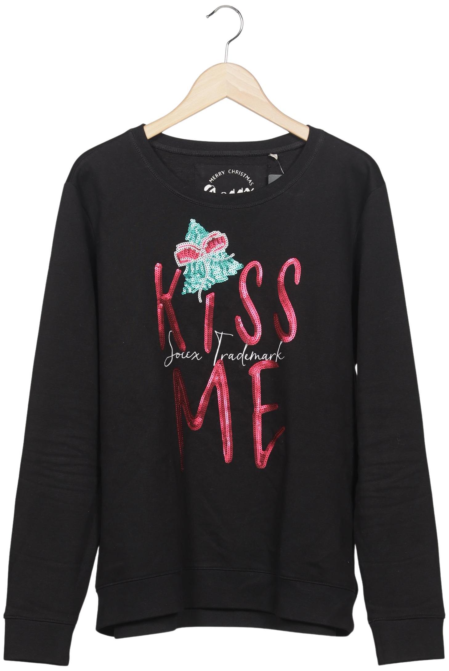 

Soccx Damen Sweatshirt, schwarz, Gr. 42