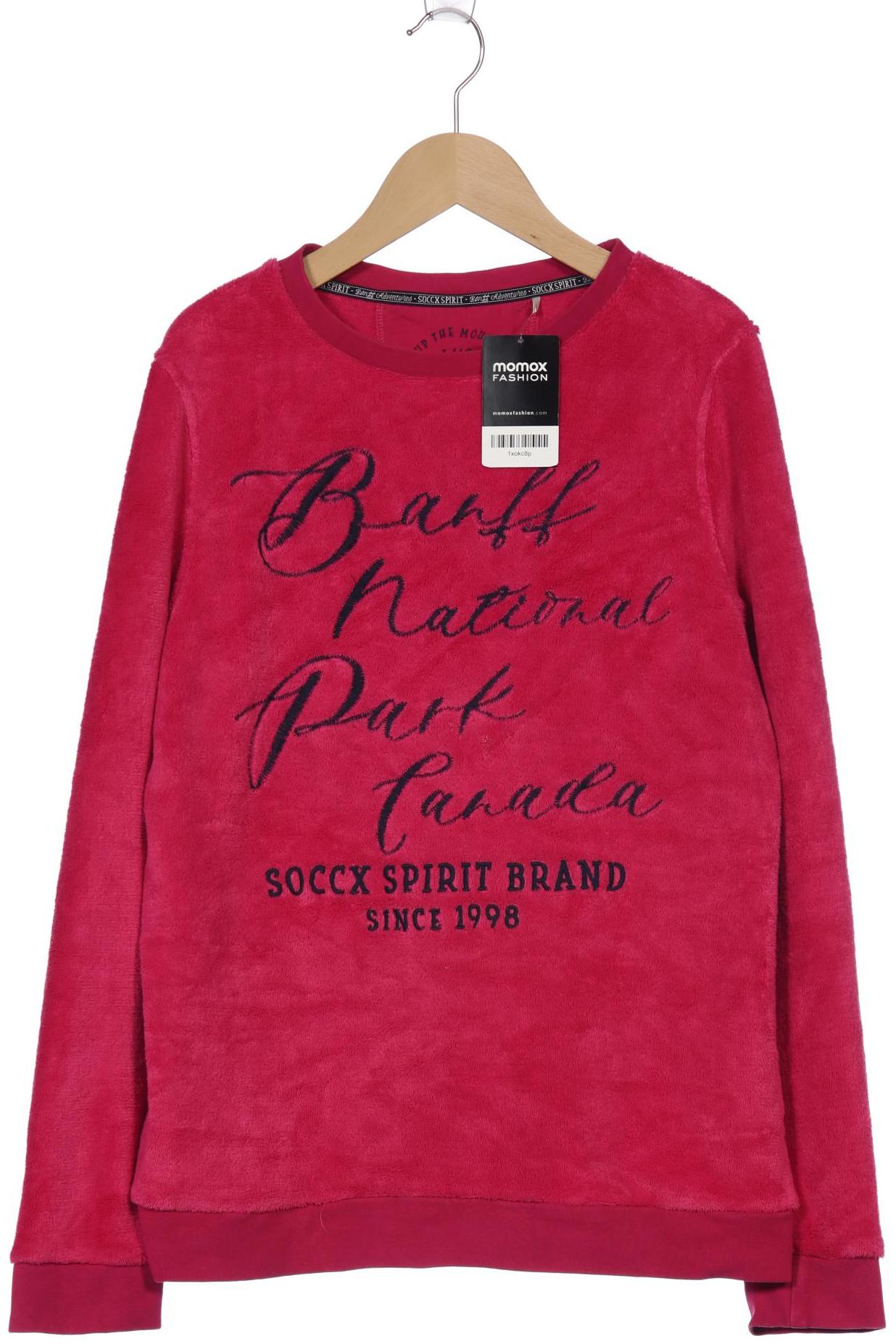 

Soccx Damen Sweatshirt, pink, Gr. 40