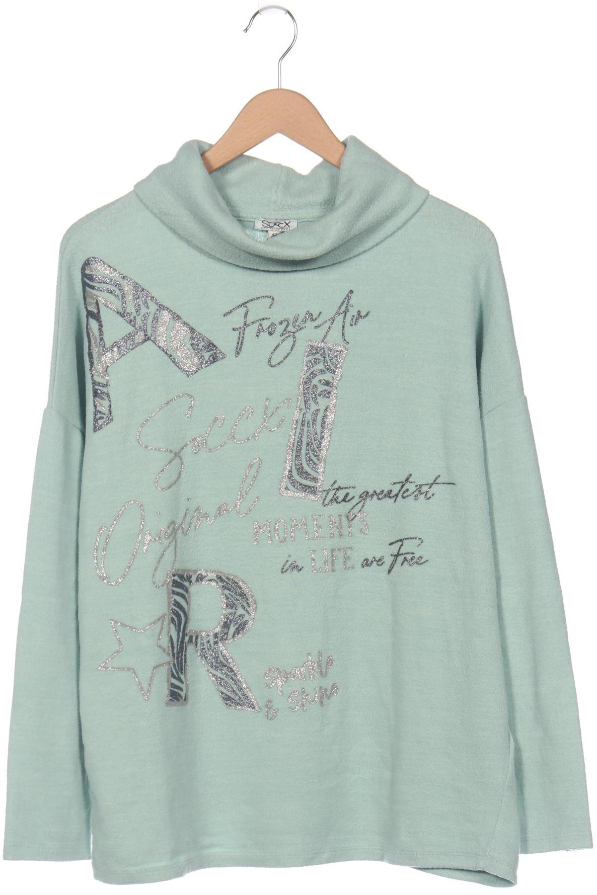 

Soccx Damen Sweatshirt, türkis, Gr. 42