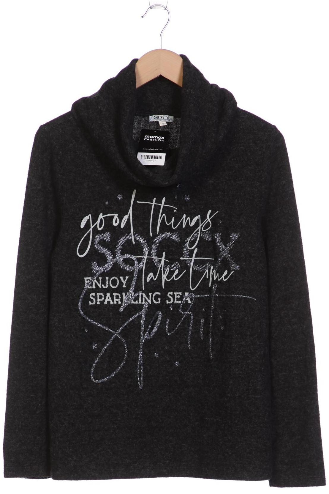 

Soccx Damen Sweatshirt, grau, Gr. 36