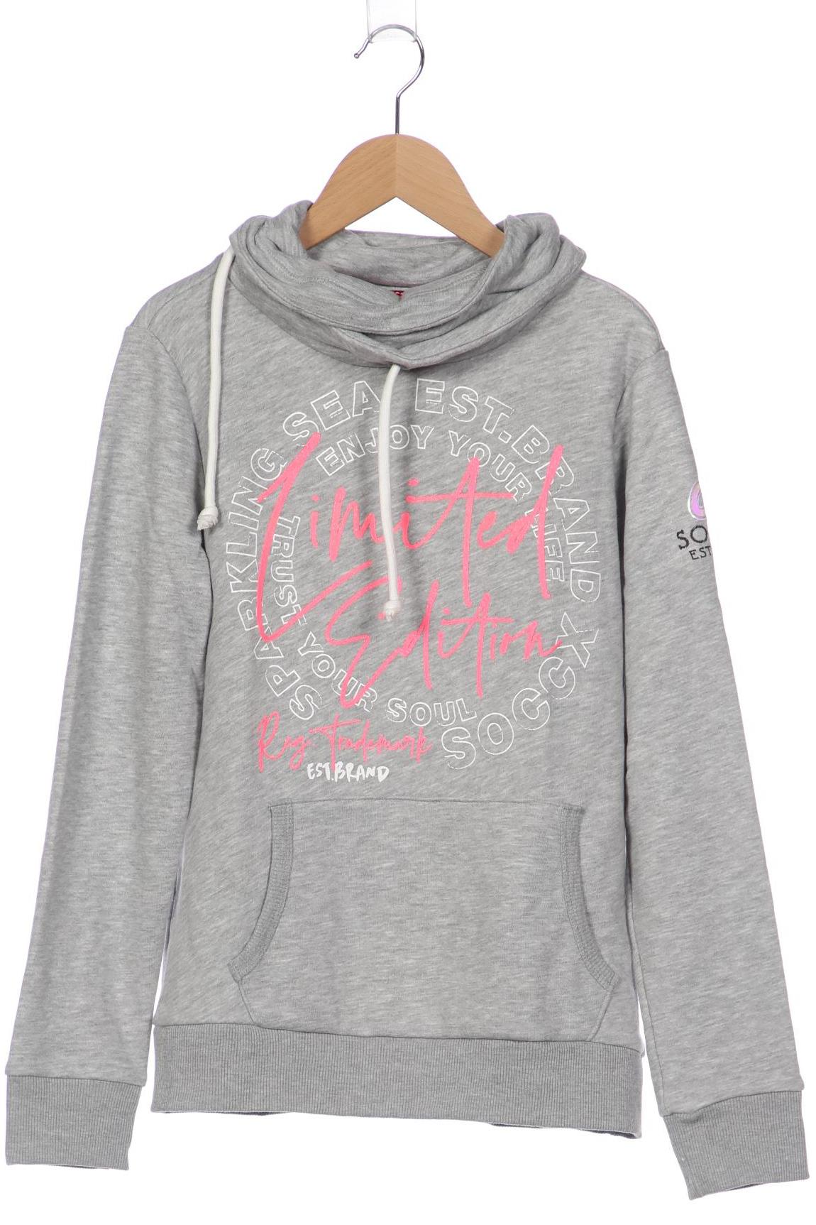 

SOCCX Damen Sweatshirt, grau