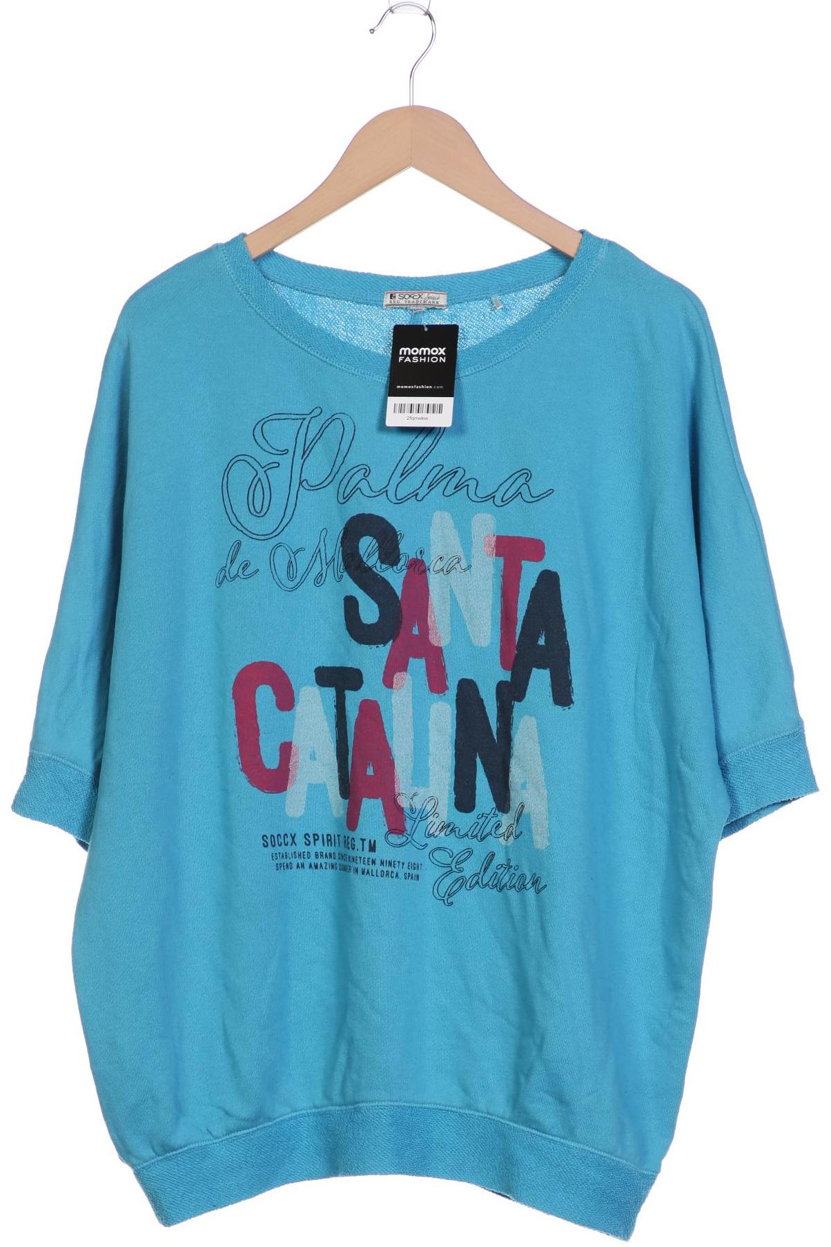 

SOCCX Damen Sweatshirt, blau