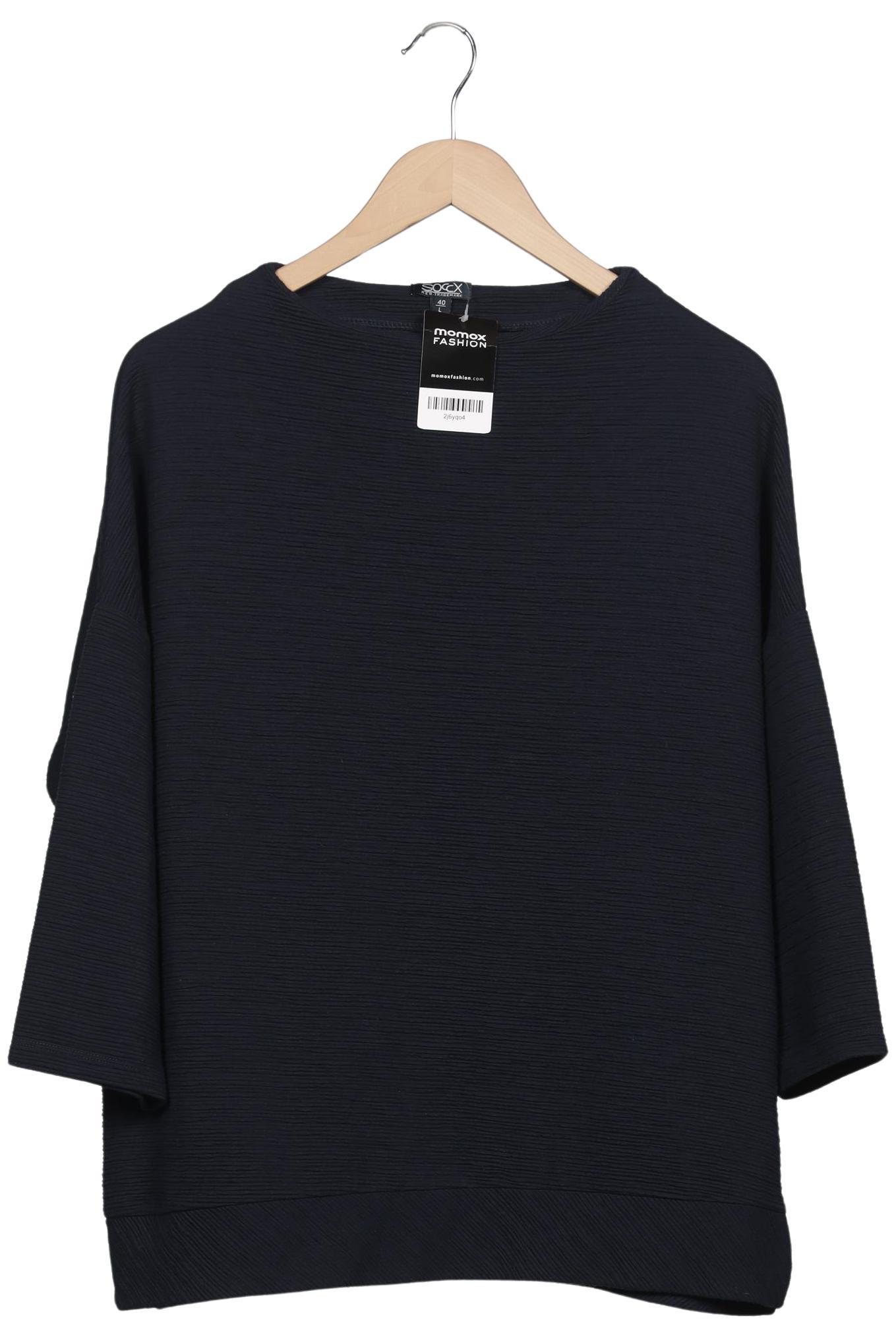 

Soccx Damen Sweatshirt, marineblau, Gr. 40