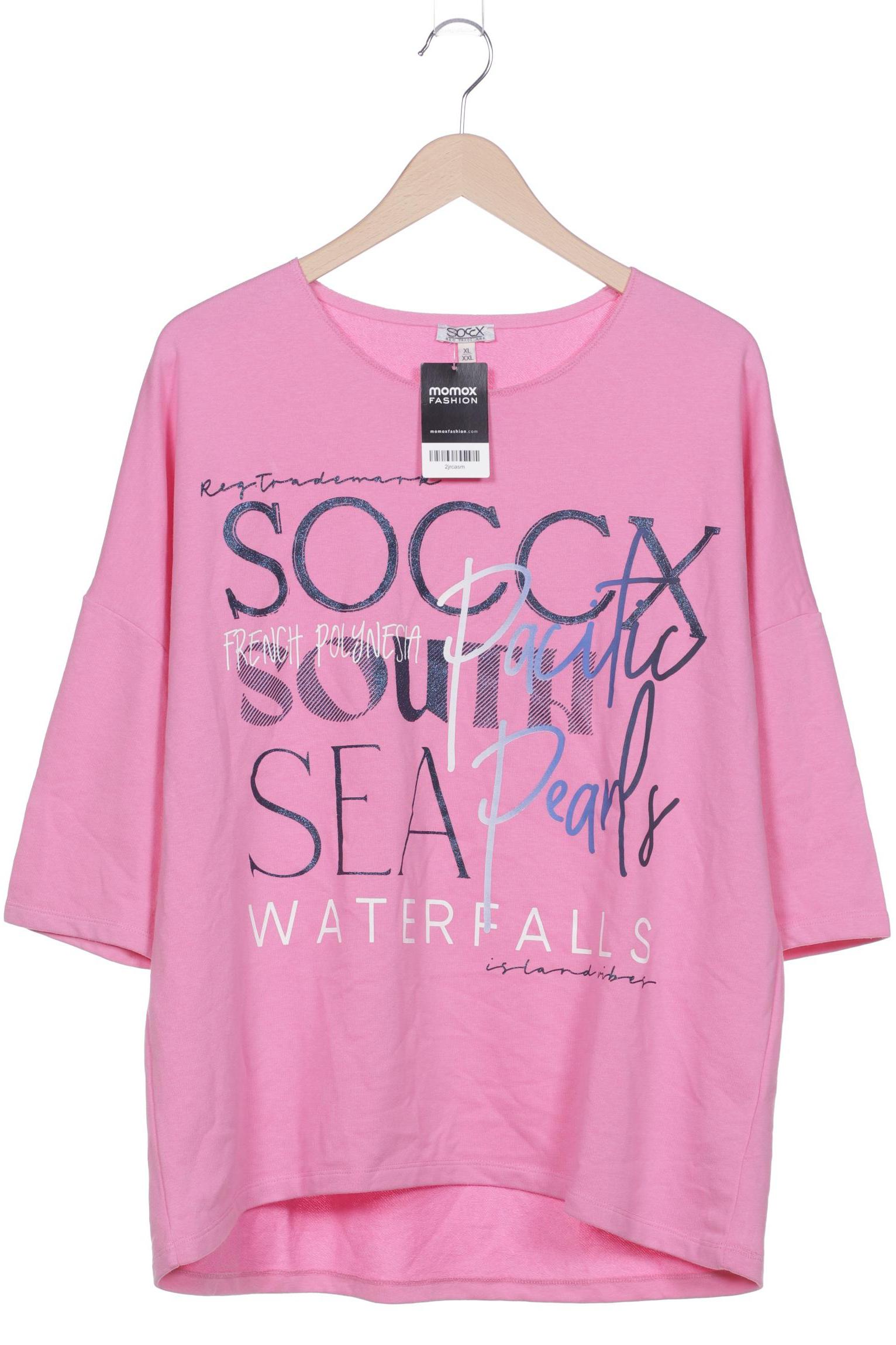 

Soccx Damen Sweatshirt, pink, Gr. 44