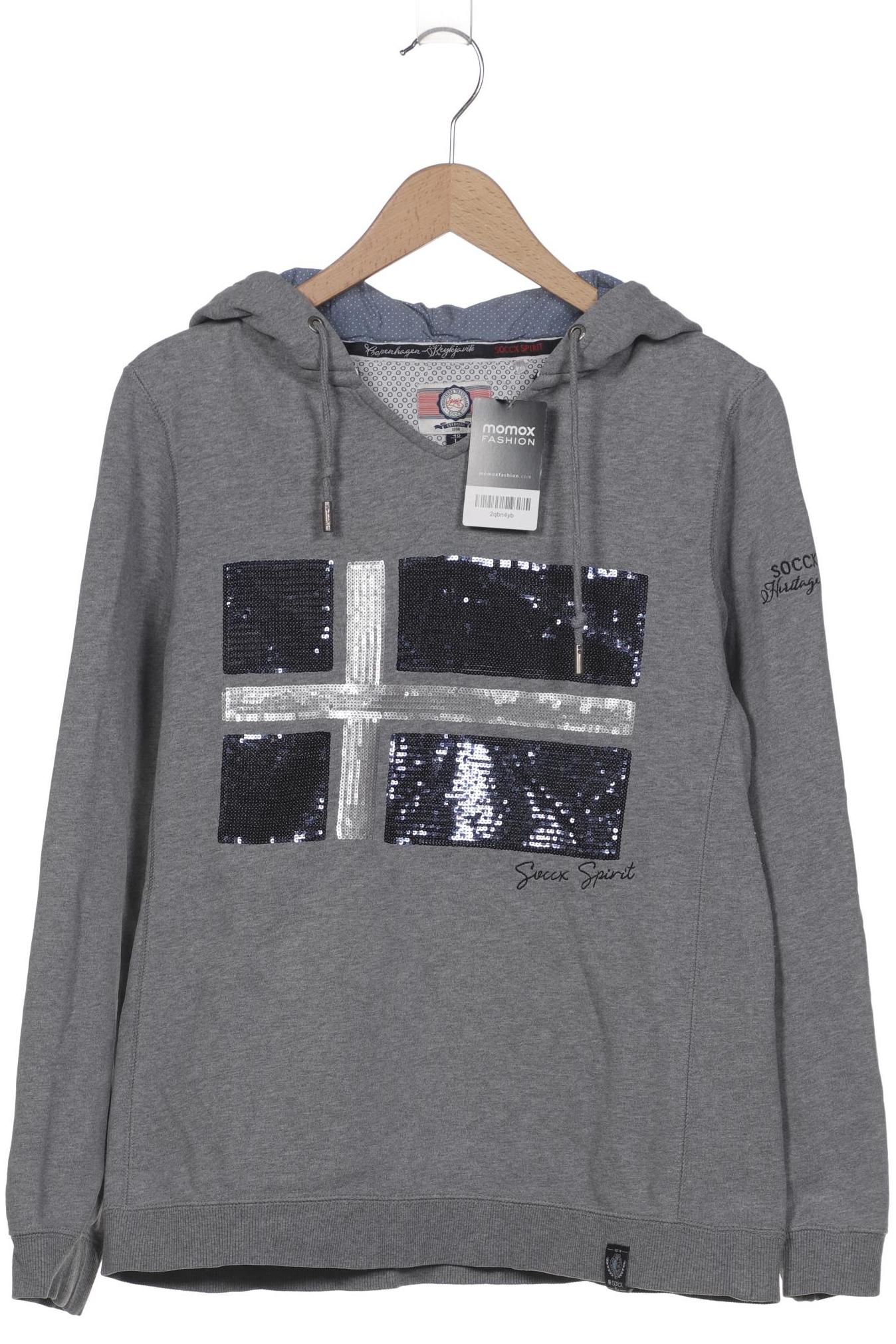 

Soccx Damen Sweatshirt, grau, Gr. 40