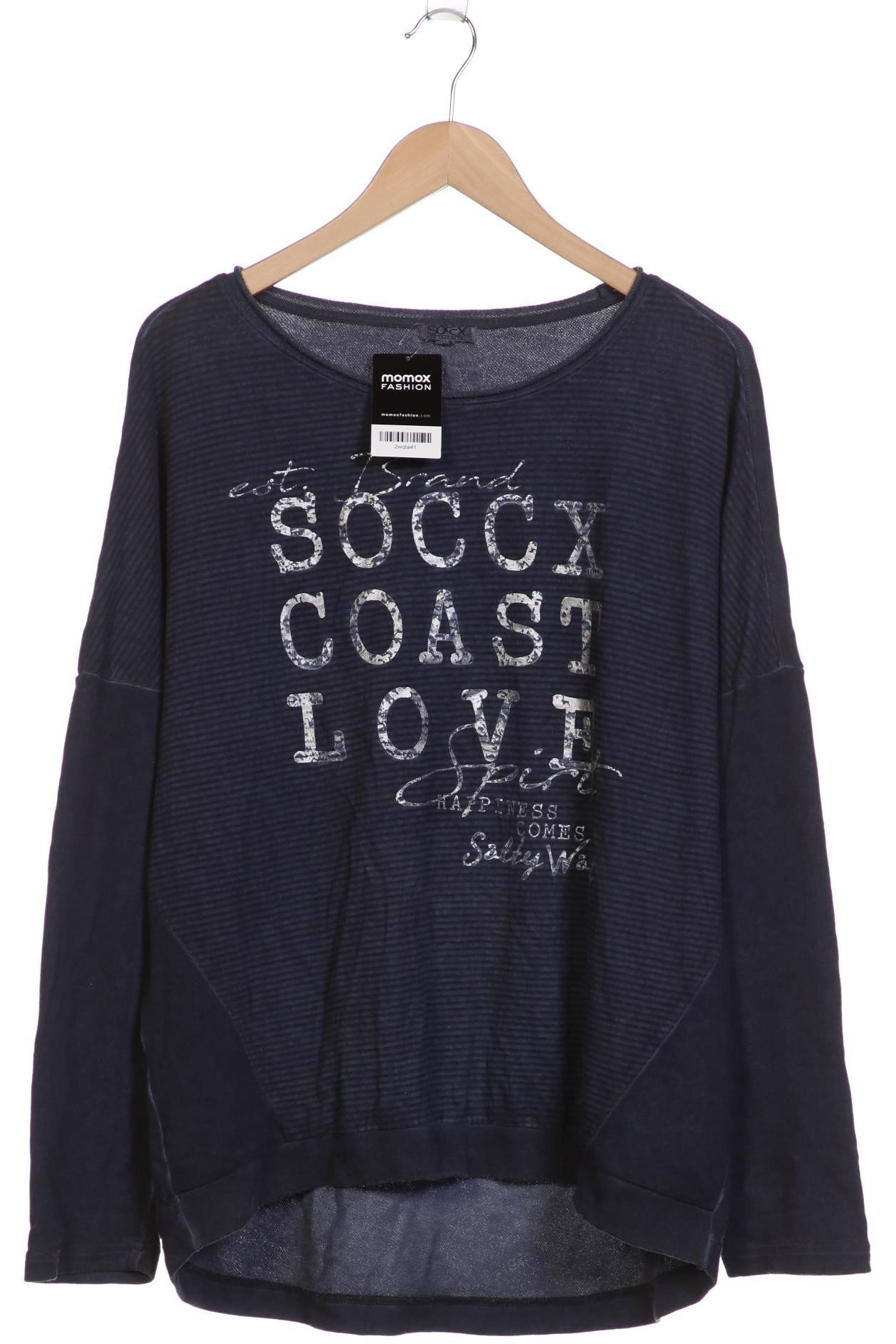 

Soccx Damen Sweatshirt, marineblau, Gr. 42