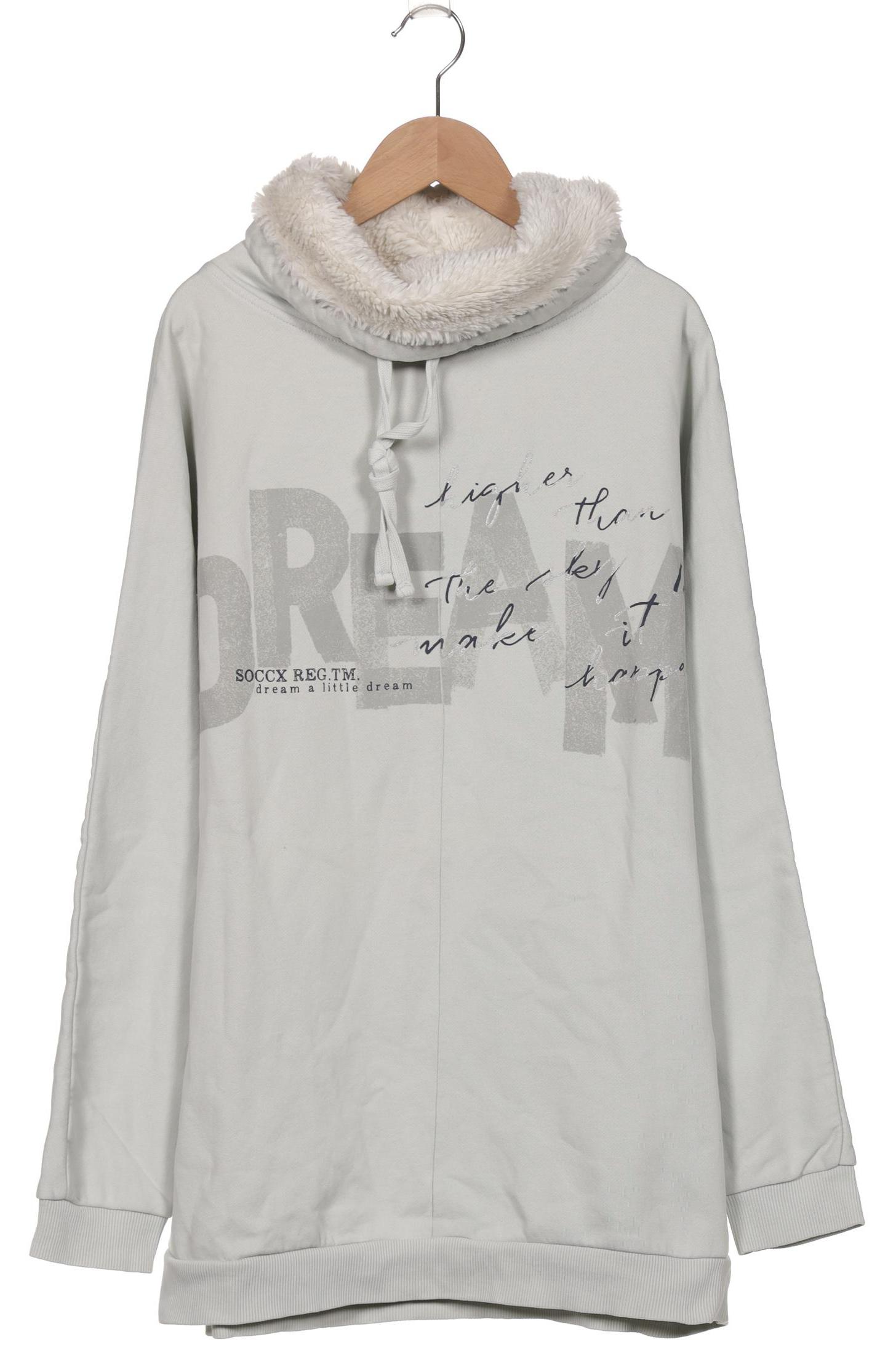 

Soccx Damen Sweatshirt, hellgrün, Gr. 42