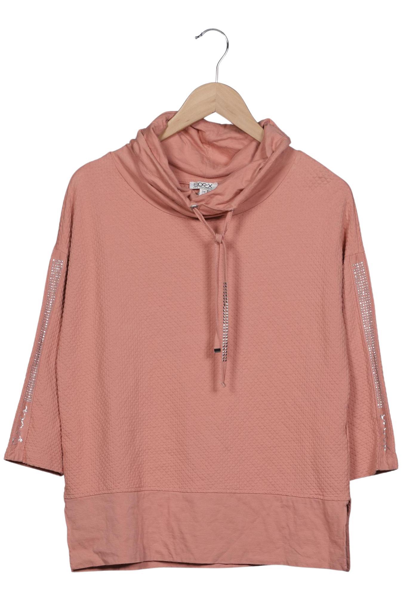 

Soccx Damen Sweatshirt, pink, Gr. 34