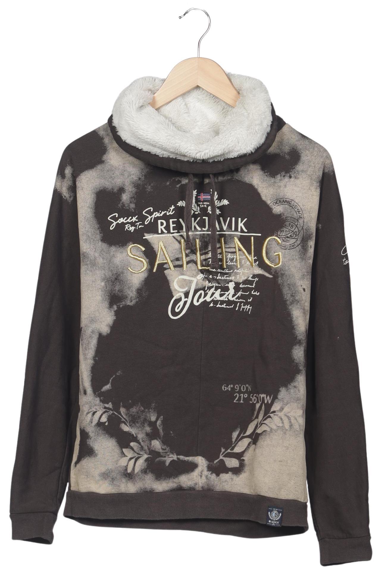 

Soccx Damen Sweatshirt, braun, Gr. 36