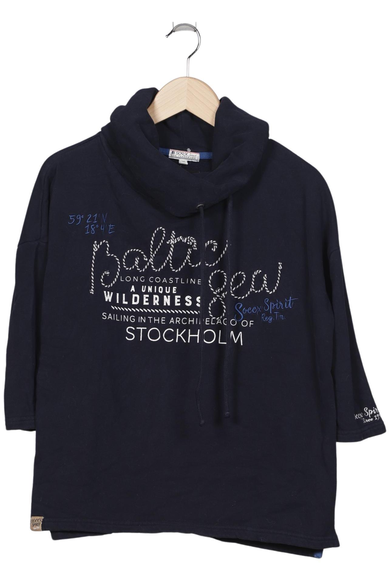 

Soccx Damen Sweatshirt, marineblau, Gr. 36