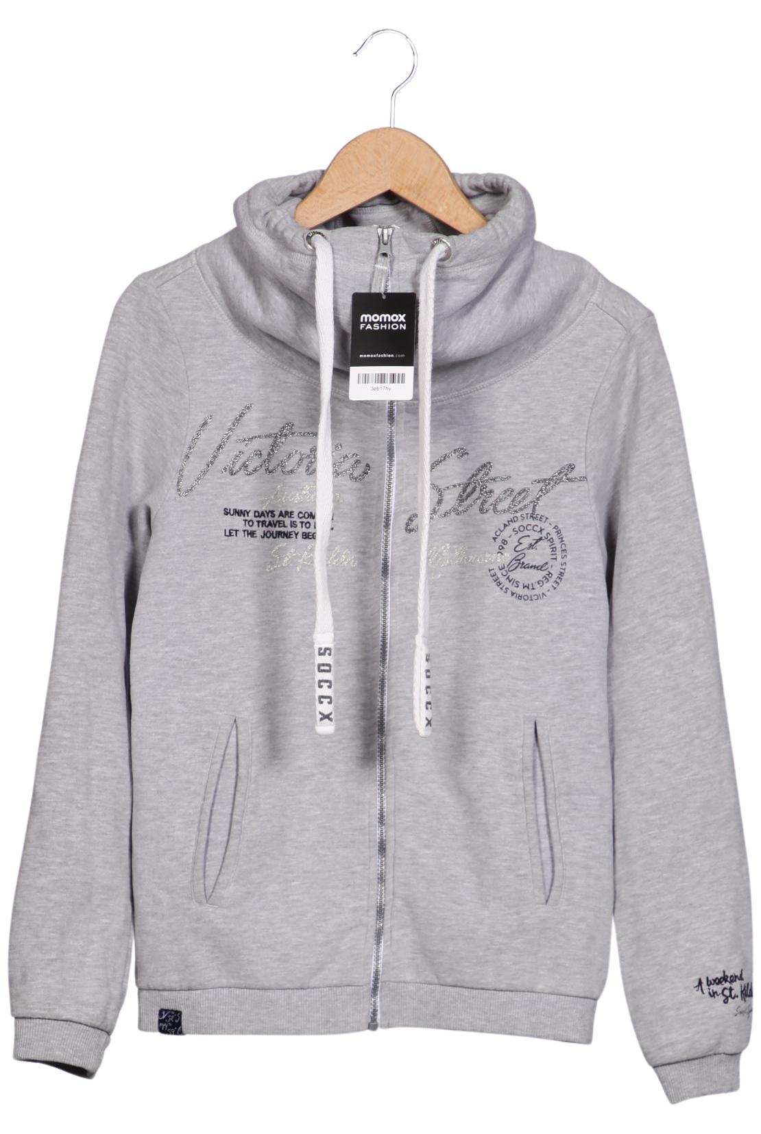 

Soccx Damen Sweatshirt, grau, Gr. 36