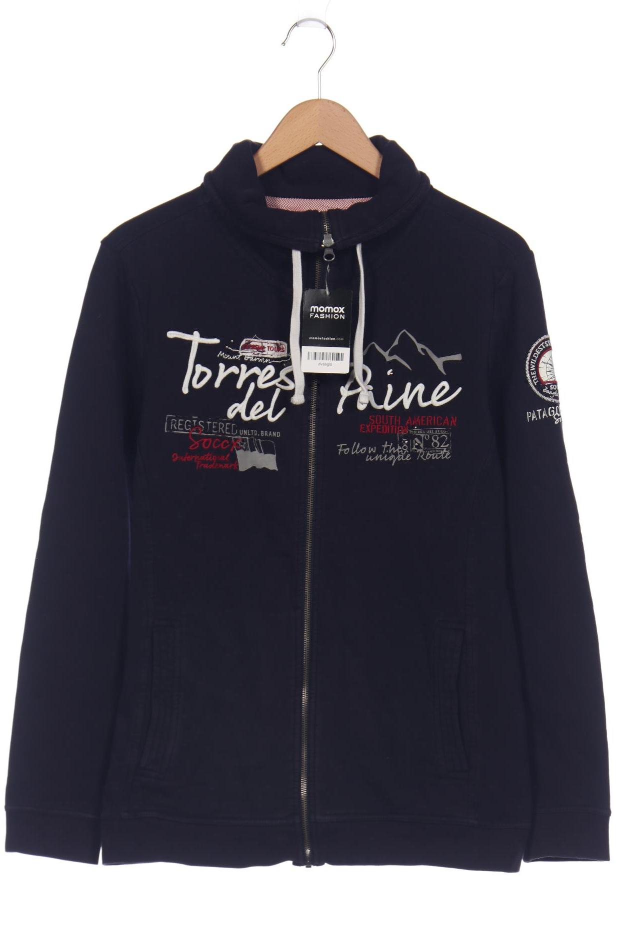 

SOCCX Damen Sweatshirt, marineblau