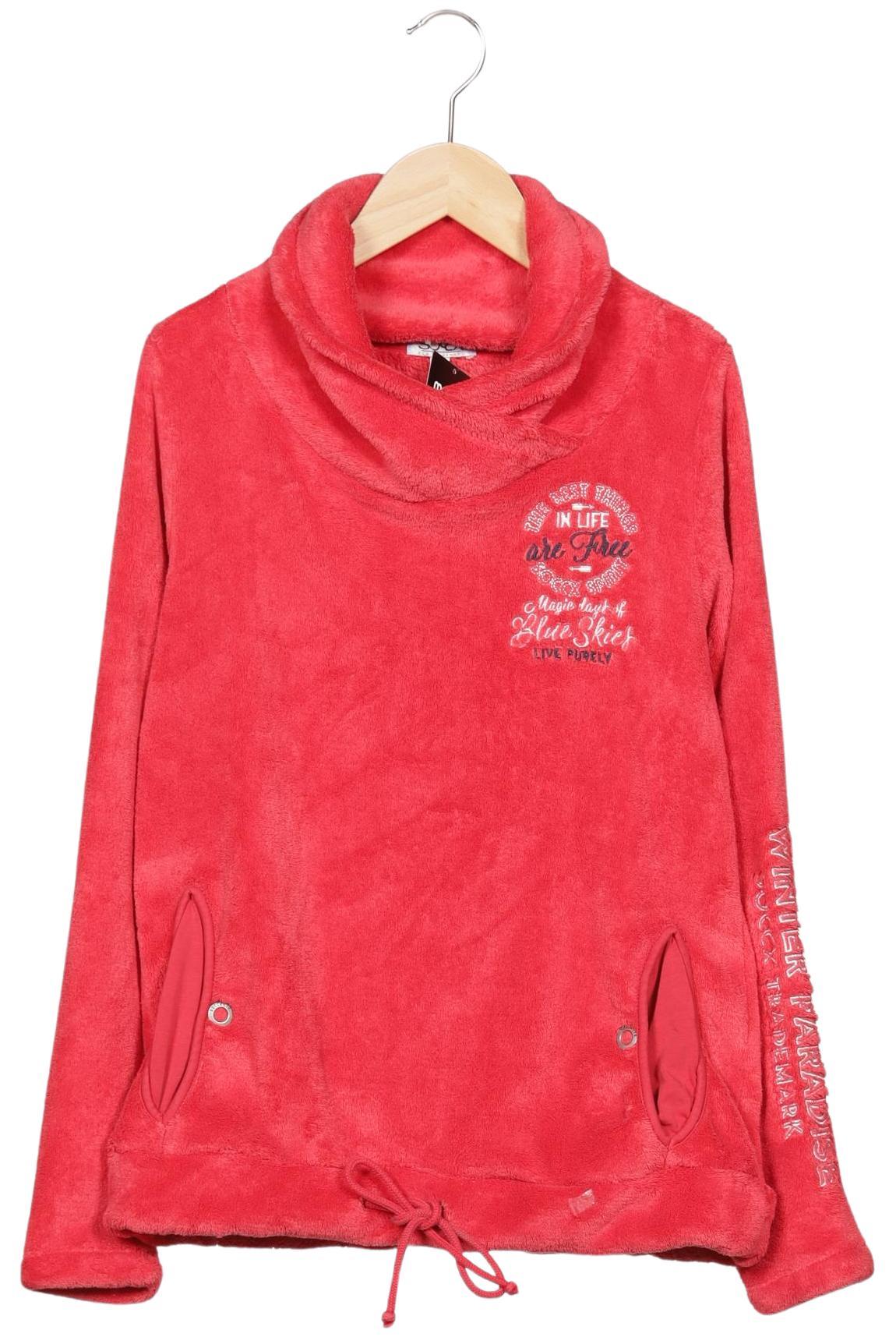 

Soccx Damen Sweatshirt, rot, Gr. 36
