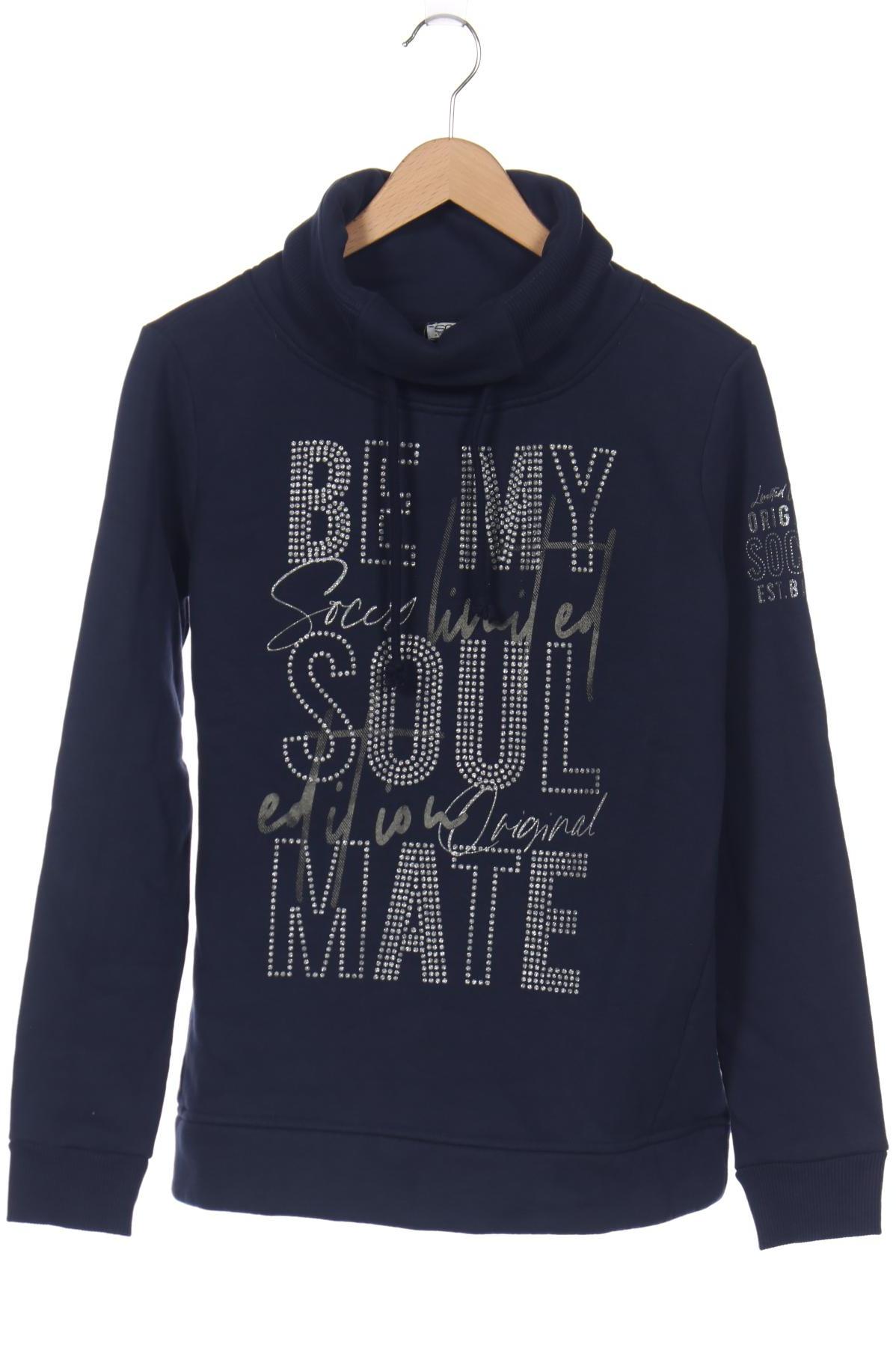 

Soccx Damen Sweatshirt, blau, Gr. 38