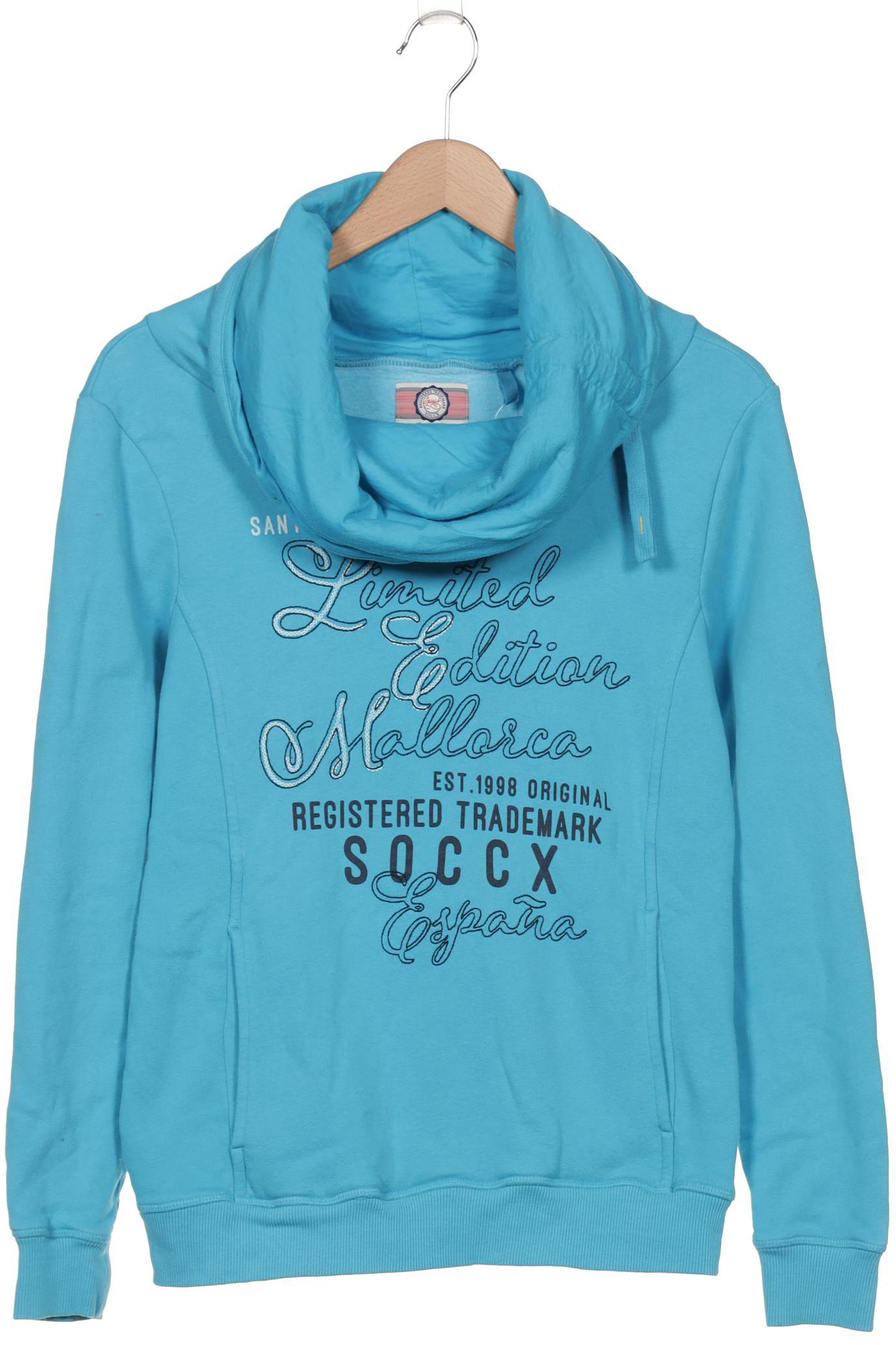 

Soccx Damen Sweatshirt, blau, Gr. 36