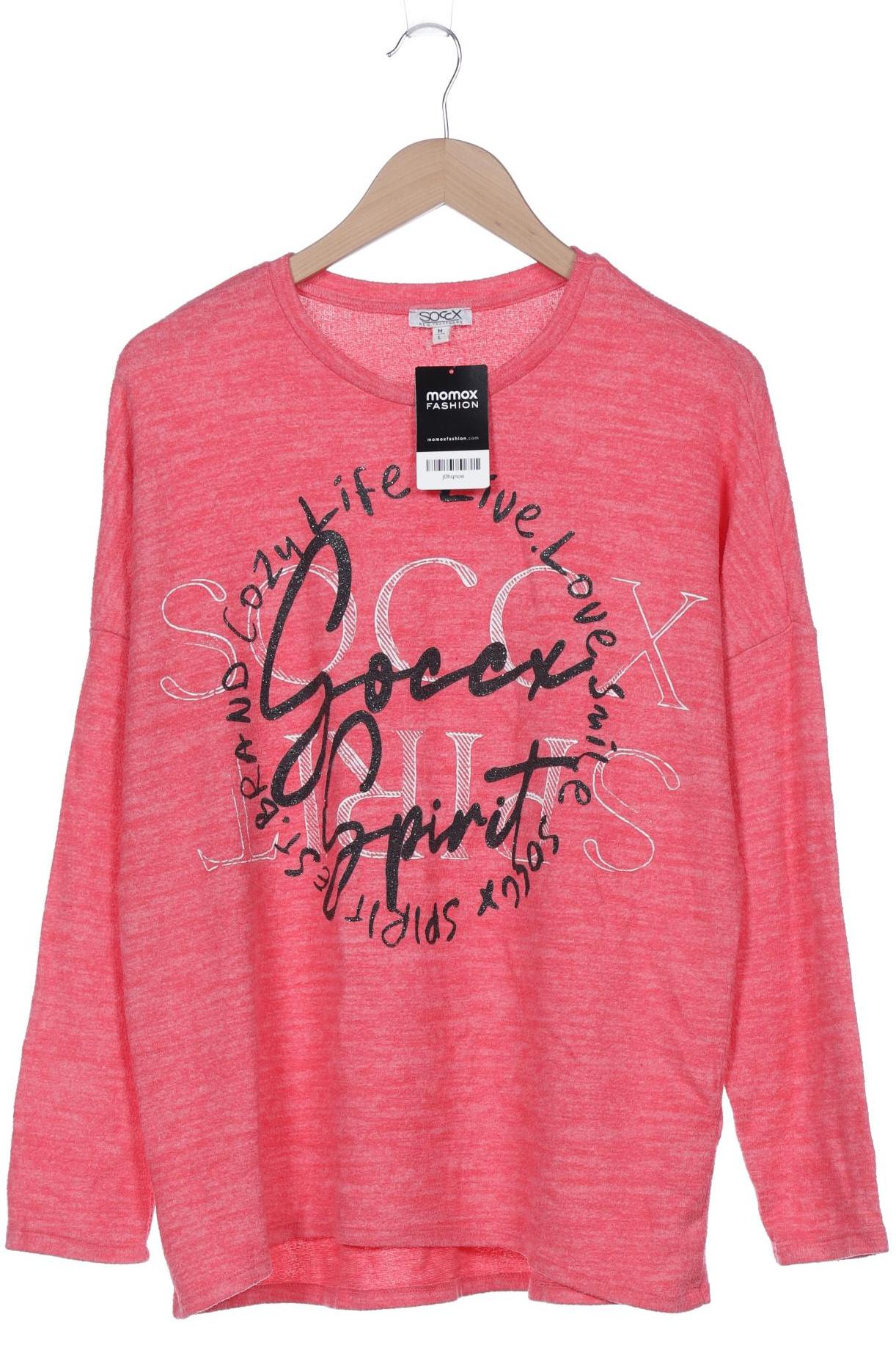 

Soccx Damen Sweatshirt, pink, Gr. 38