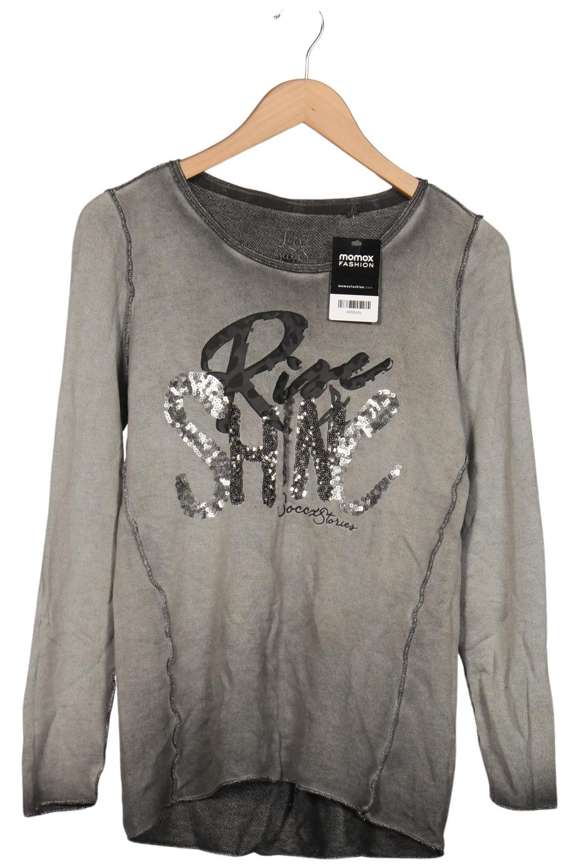 

Soccx Damen Sweatshirt, grau, Gr. 36