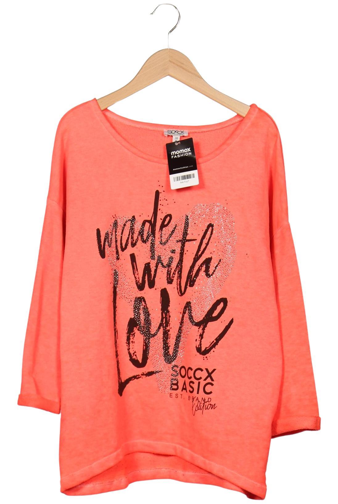 

Soccx Damen Sweatshirt, neon, Gr. 38