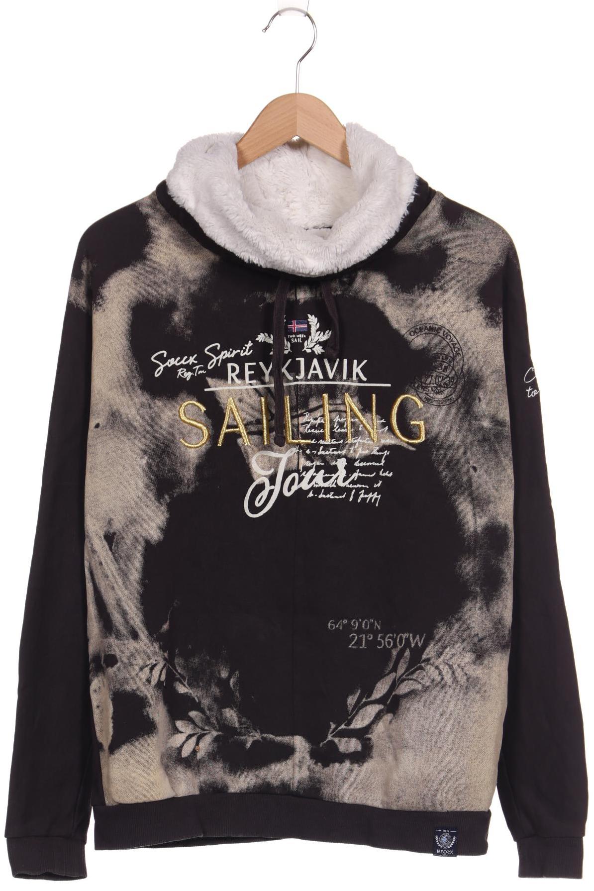 

SOCCX Damen Sweatshirt, braun