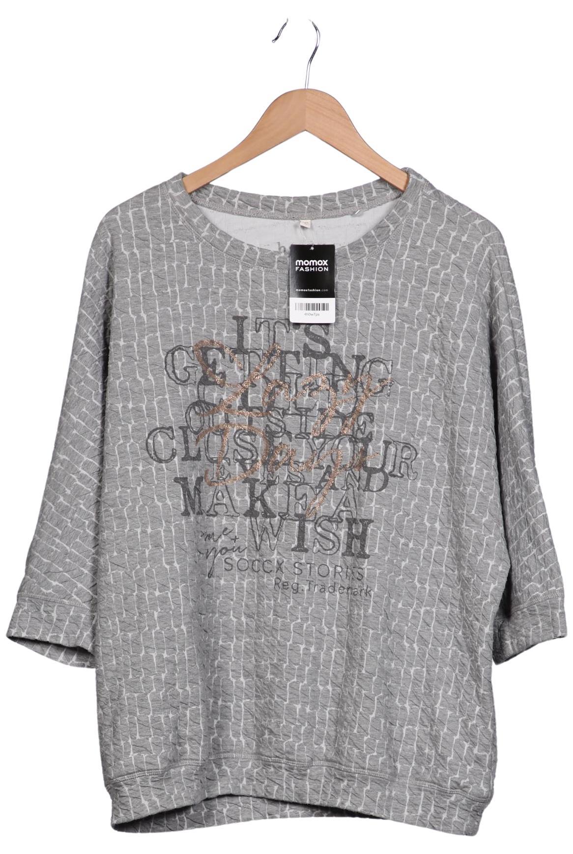 

Soccx Damen Sweatshirt, grau, Gr. 40