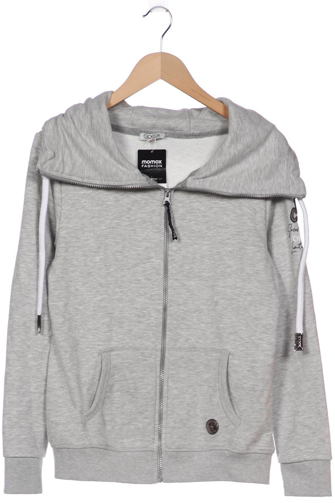 

SOCCX Damen Sweatshirt, grau