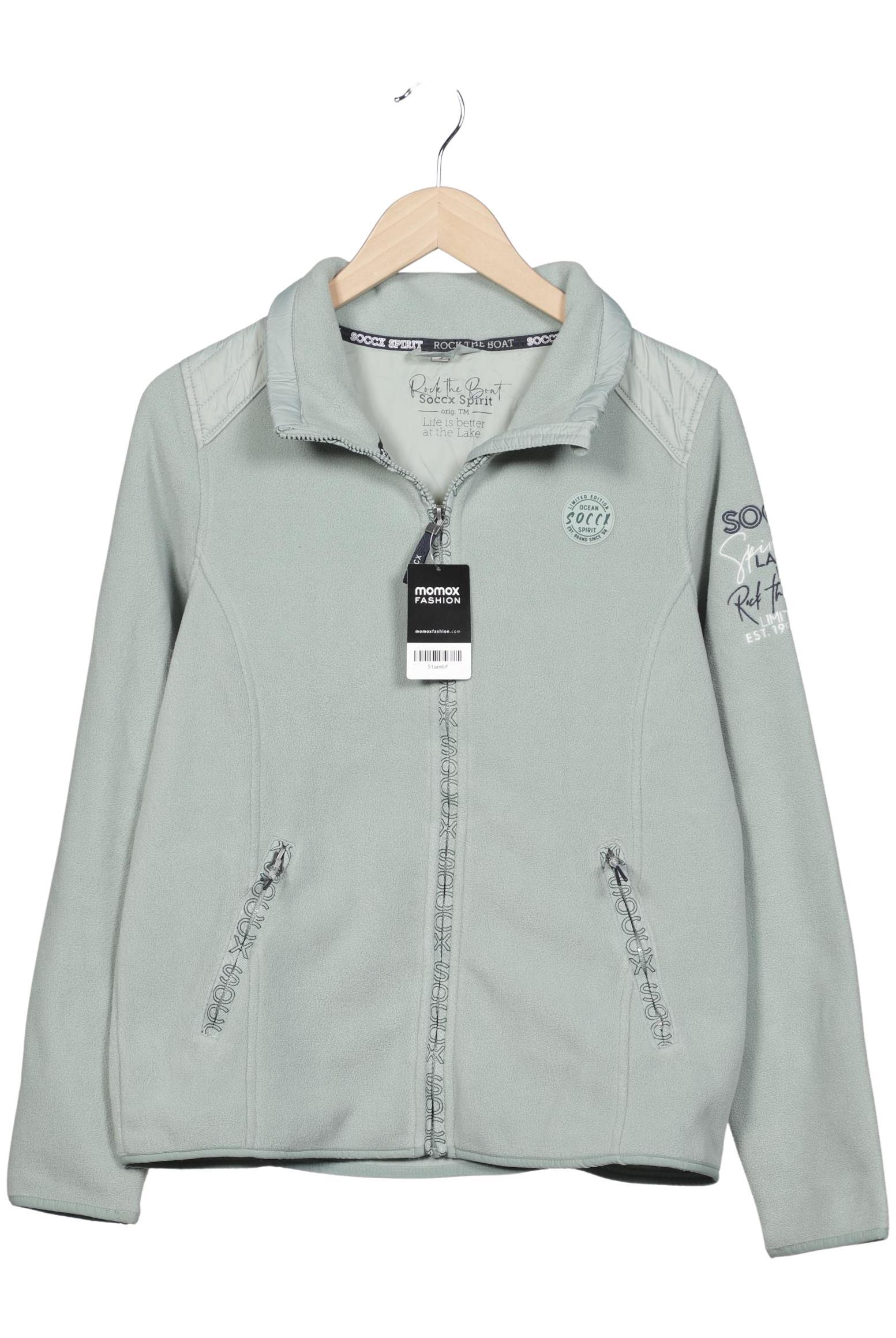 

Soccx Damen Sweatshirt, hellgrün, Gr. 36