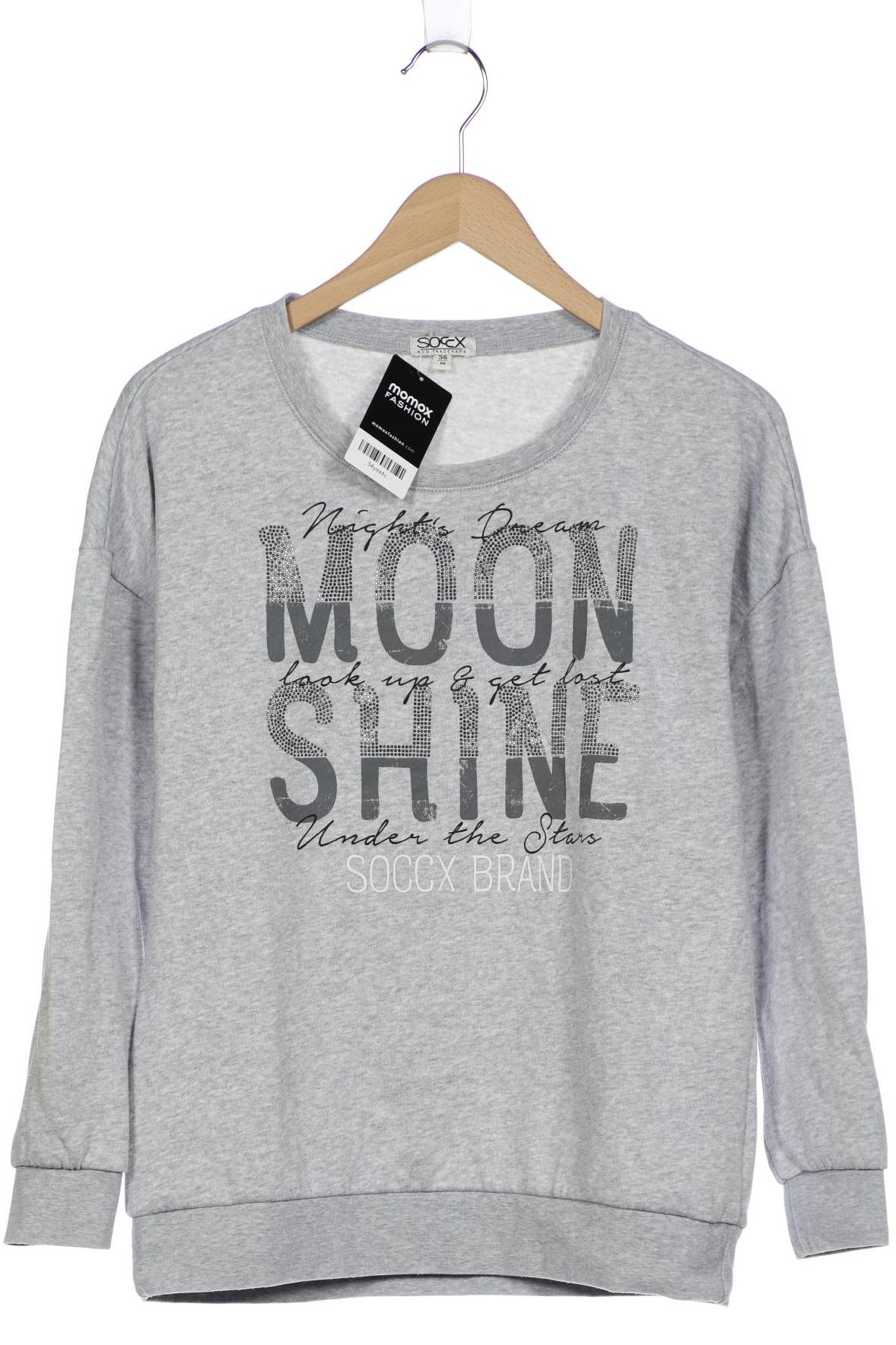 

SOCCX Damen Sweatshirt, grau