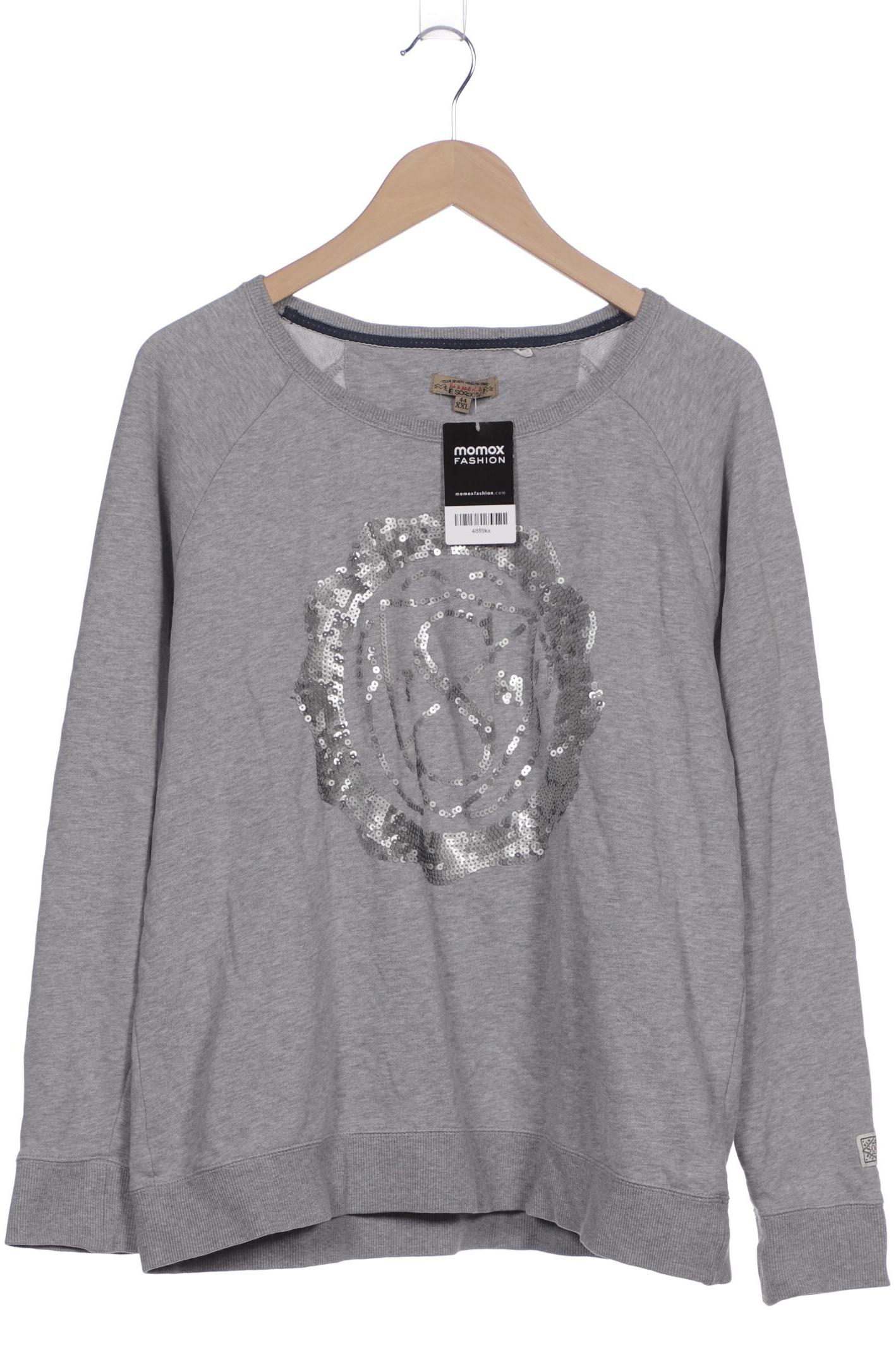 

Soccx Damen Sweatshirt, grau, Gr. 44
