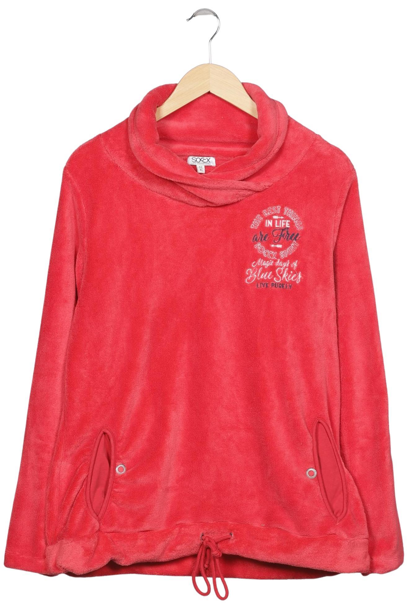 

Soccx Damen Sweatshirt, rot, Gr. 42