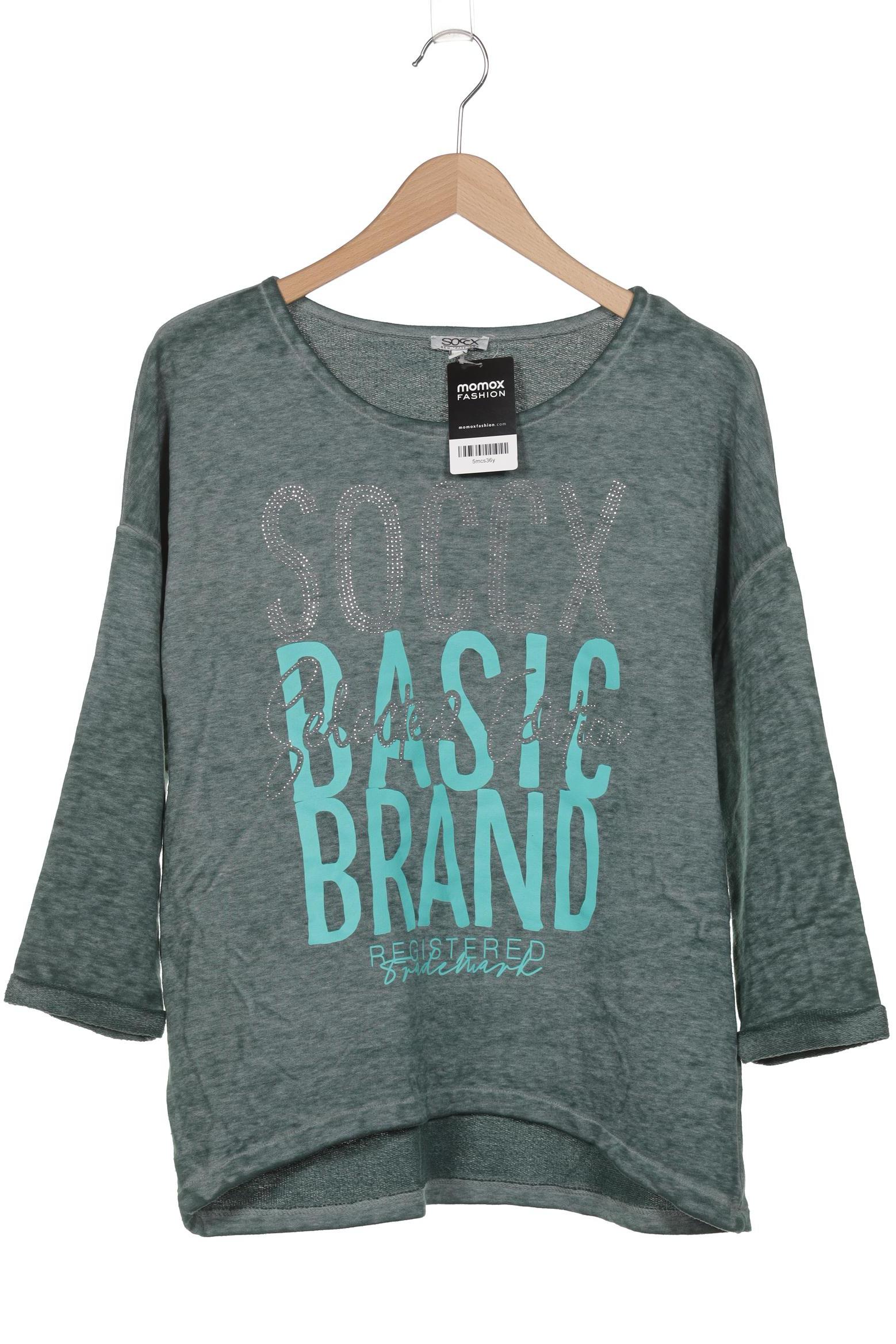 

Soccx Damen Sweatshirt, grün, Gr. 40
