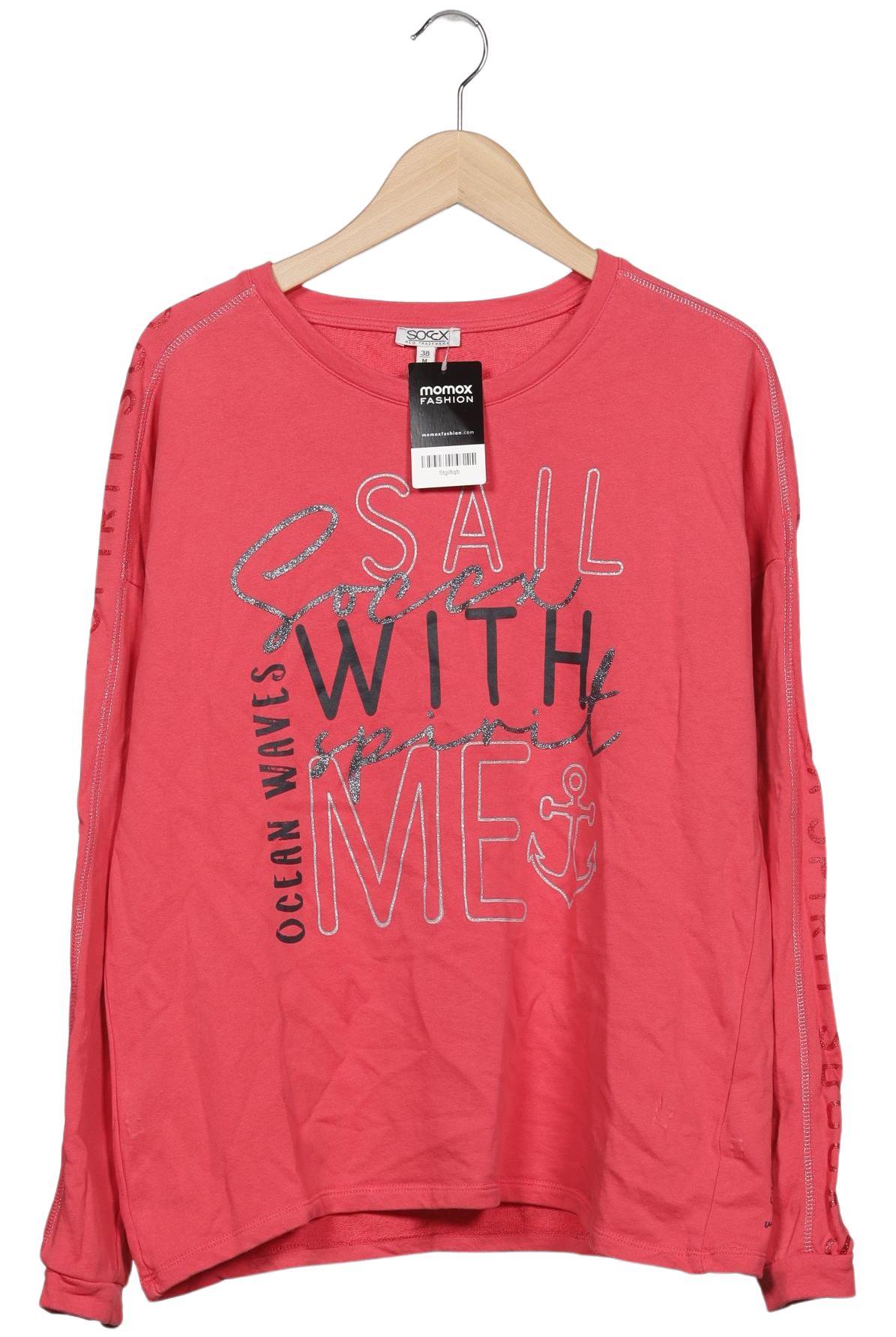 

Soccx Damen Sweatshirt, rot, Gr. 38