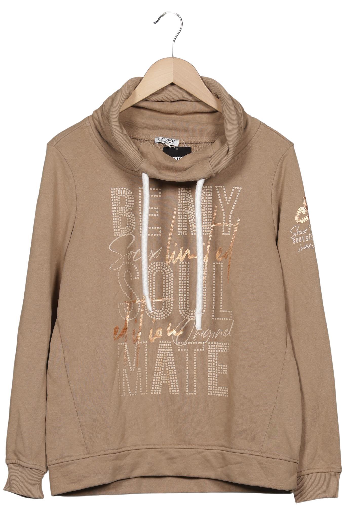 

Soccx Damen Sweatshirt, beige, Gr. 40