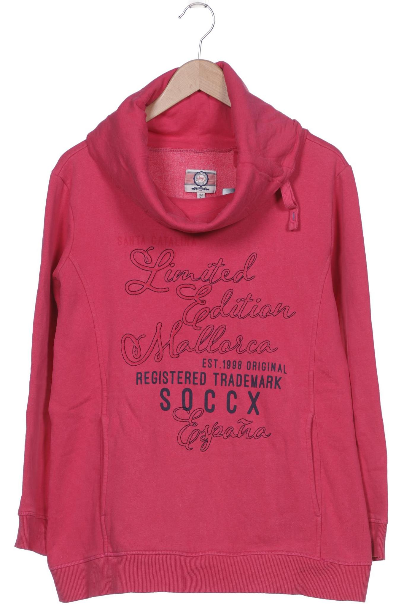 

Soccx Damen Sweatshirt, pink, Gr. 42