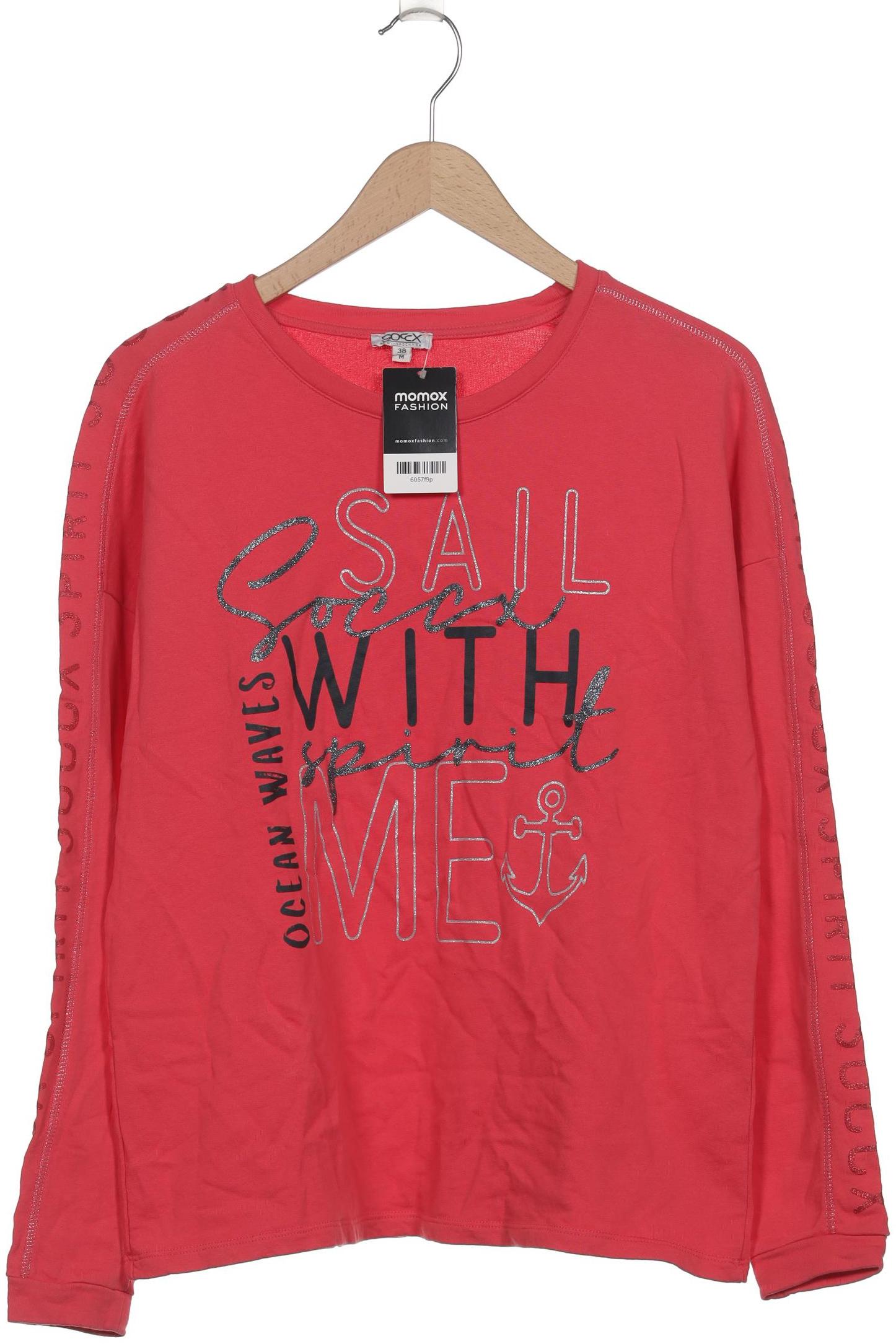 

Soccx Damen Sweatshirt, rot, Gr. 38