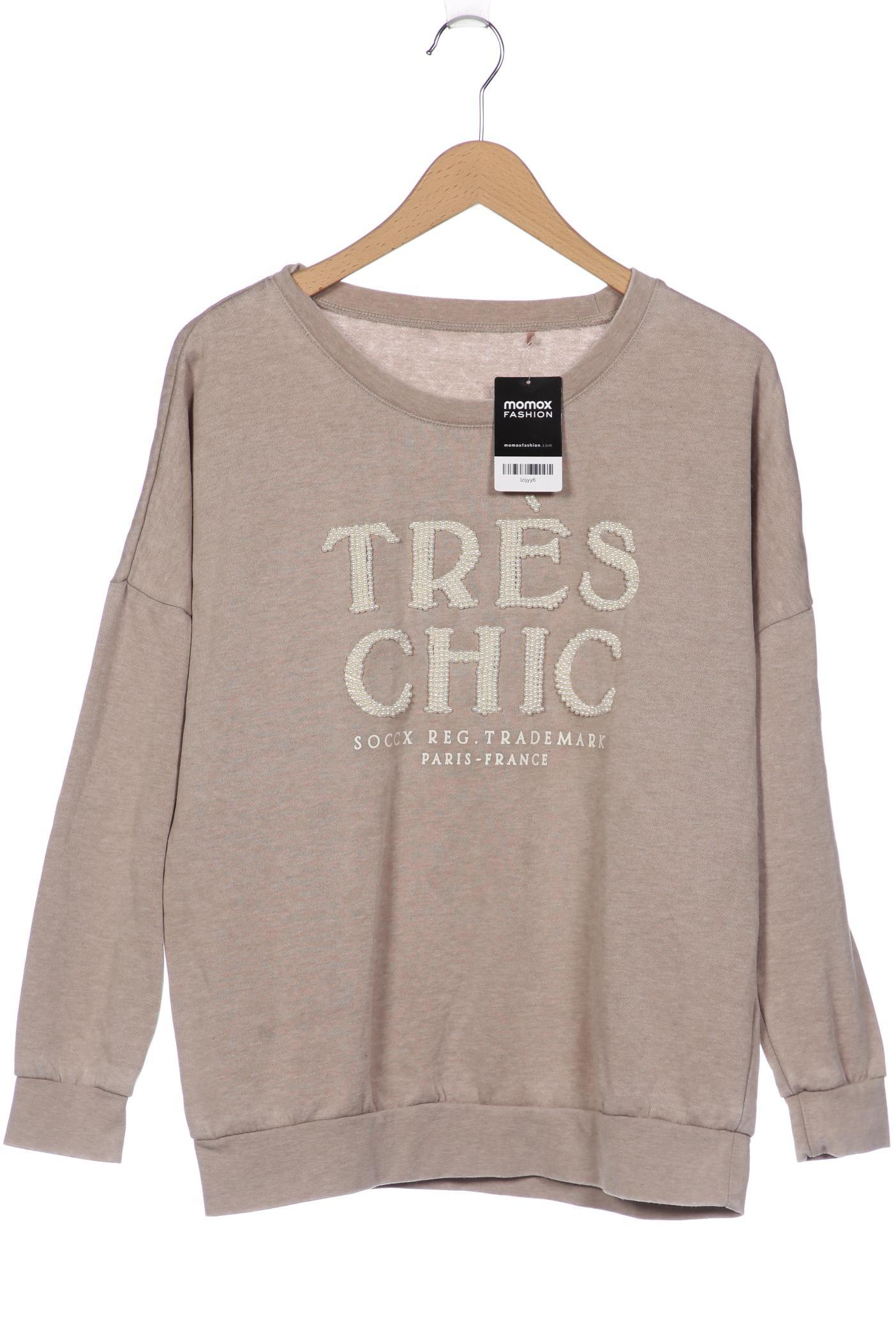 

SOCCX Damen Sweatshirt, beige